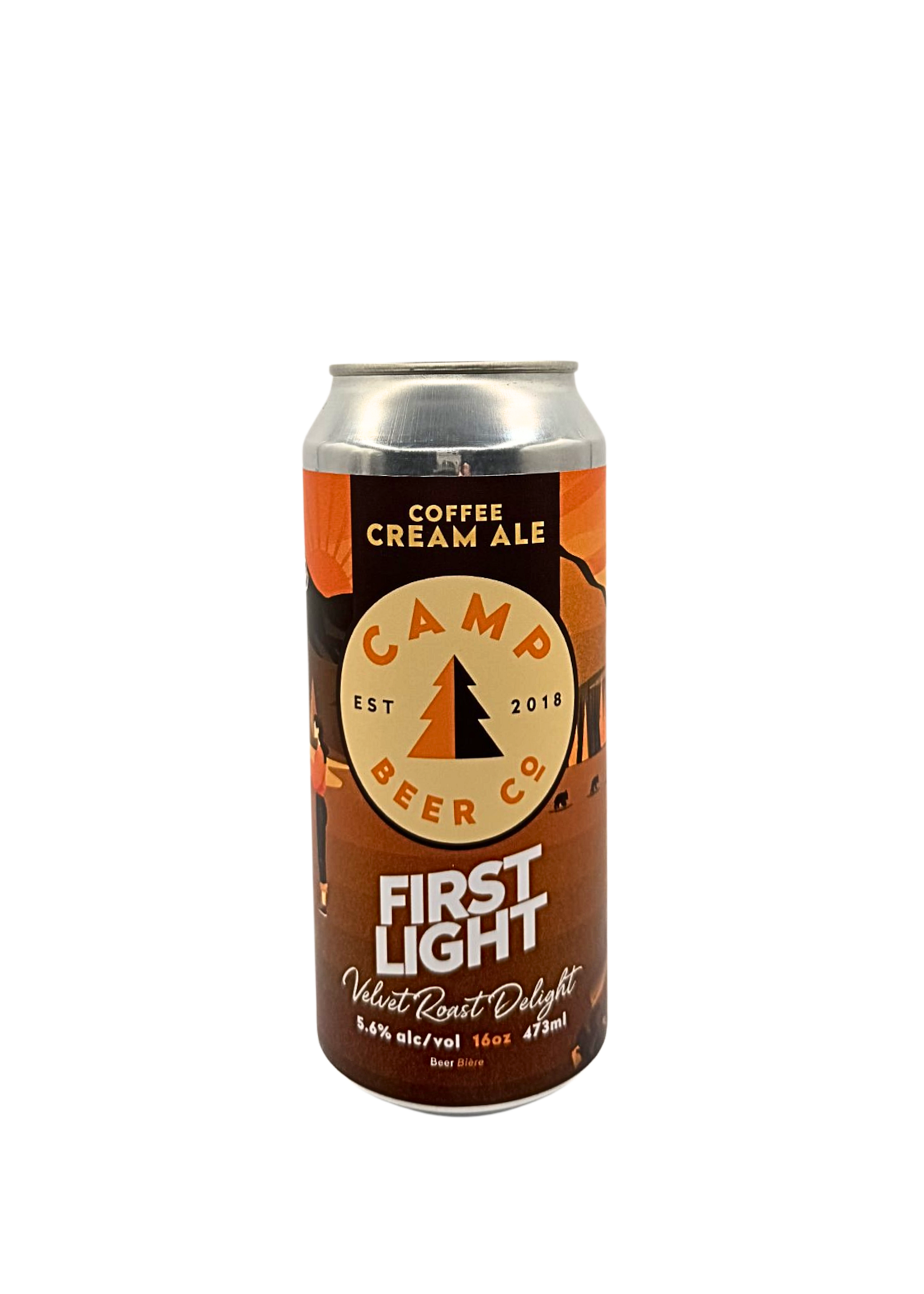 Camp Beer Co. Camp Beer Co. First Light Velvet Roast Delight Coffee Cream Ale 473ml