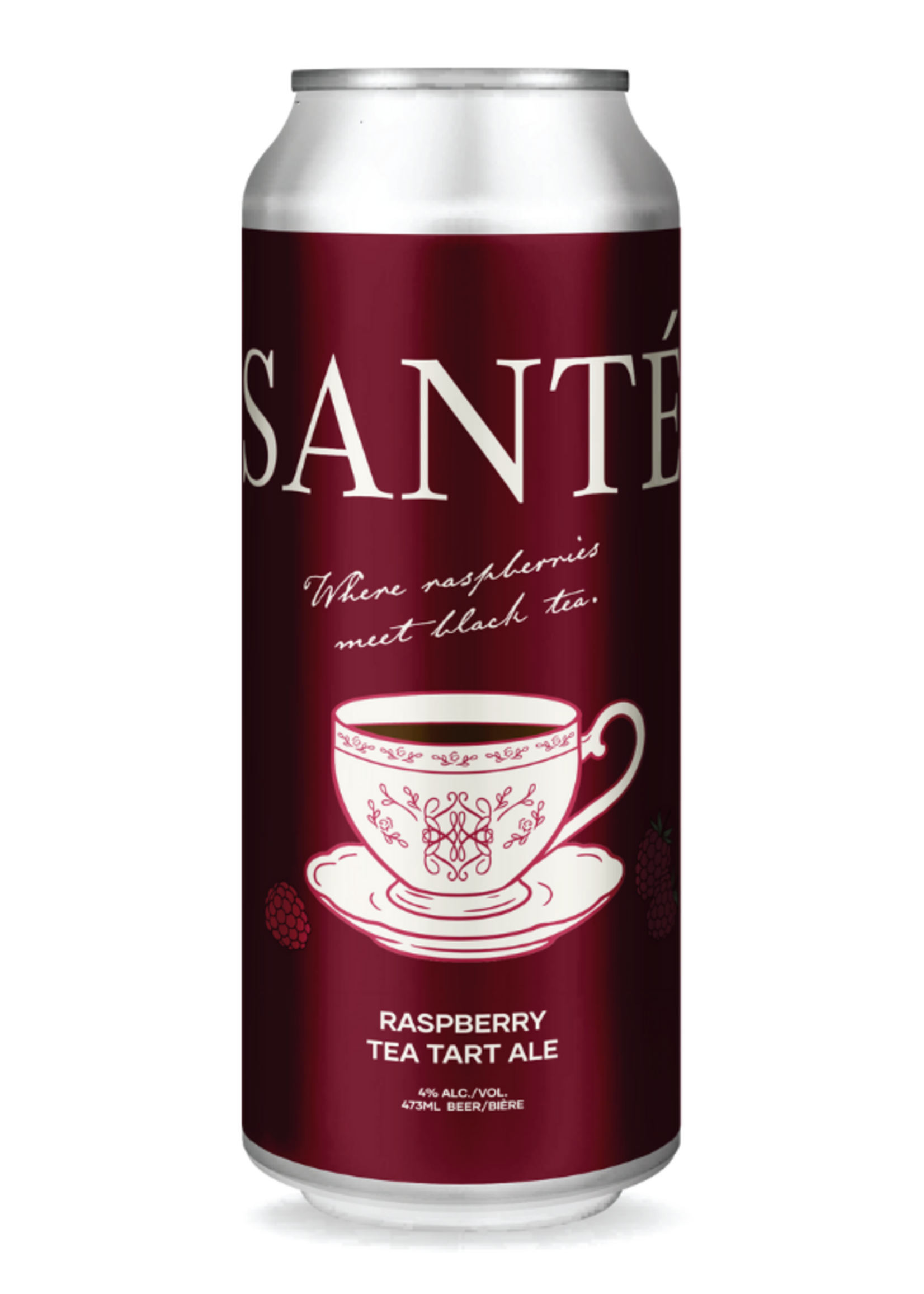 Polyrhythm Brewing Polyrhythm Brewing Sante Raspberry Tea Tart Ale 473ml