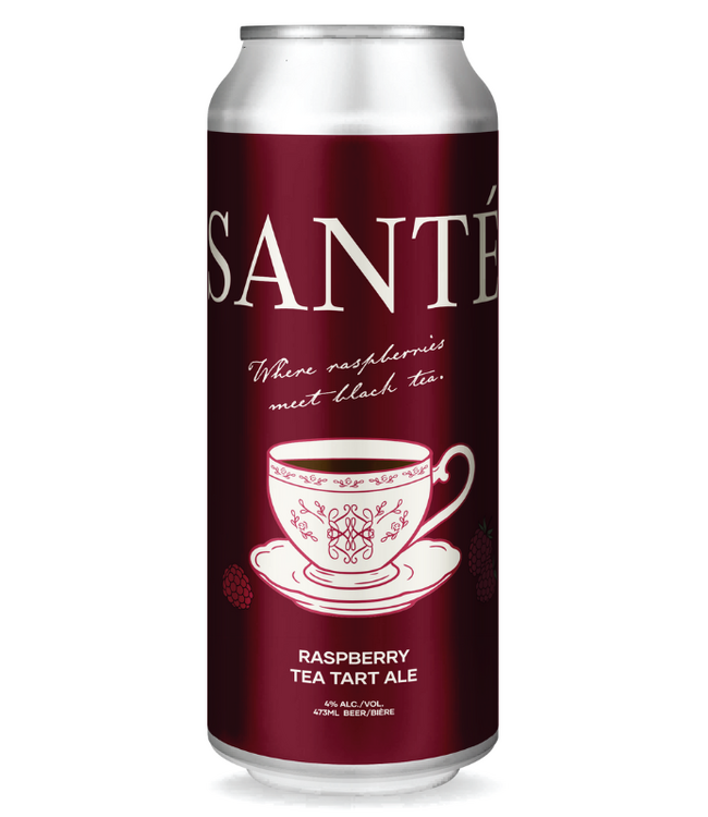 Polyrhythm Brewing Sante Raspberry Tea Tart Ale 473ml