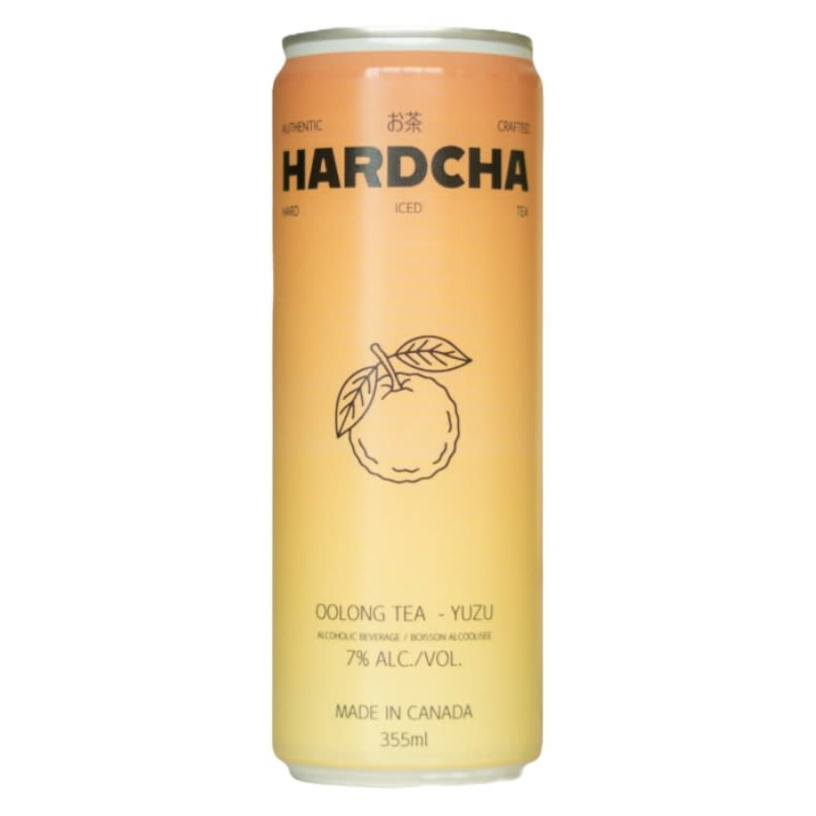 hardcha brewing Hardcha Brewing Oolong Tea Yuzu 355ml