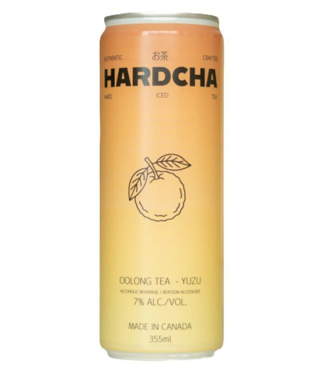 Hardcha Brewing Oolong Tea Yuzu 355ml