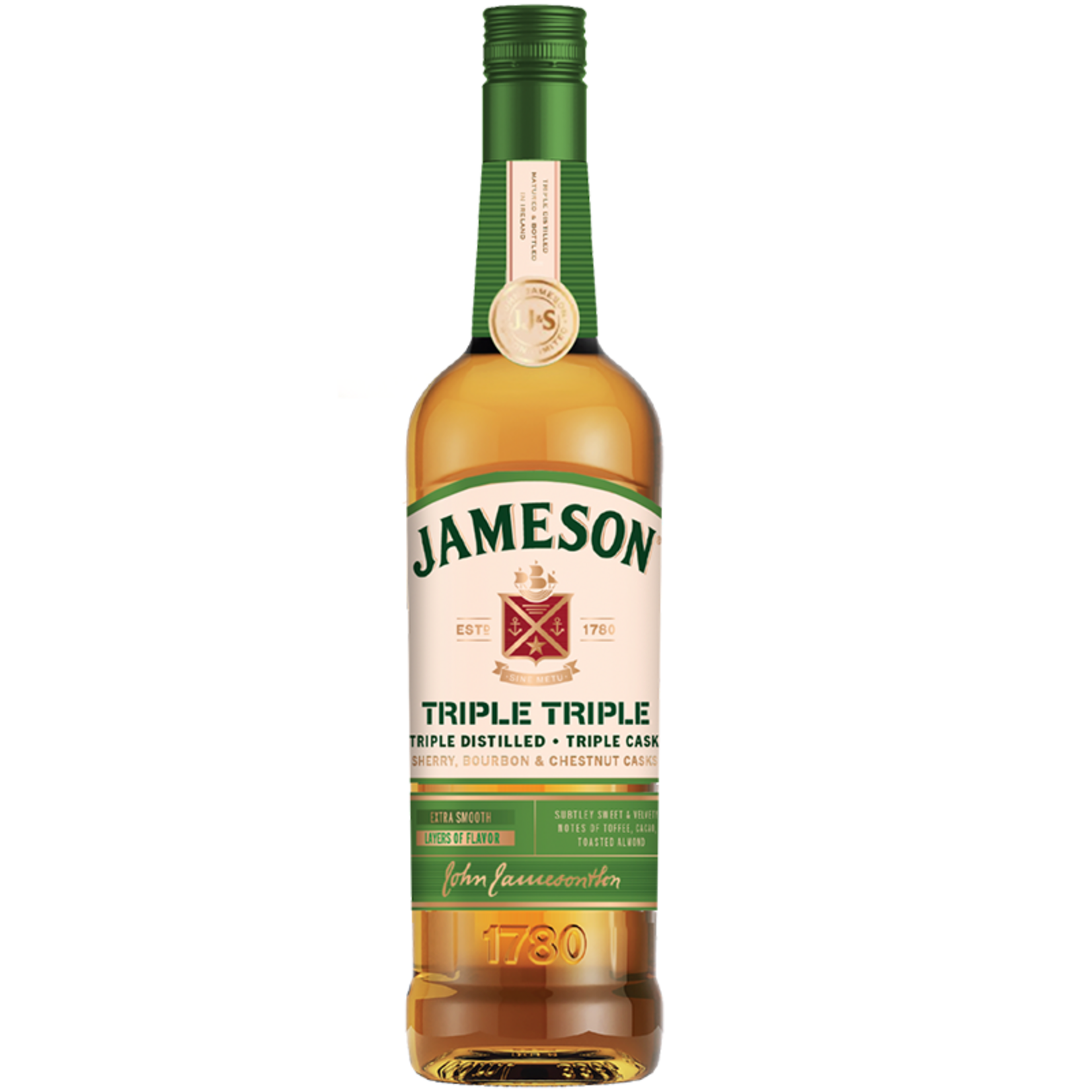 Jameson Triple Triple Irish Whisky 750ml