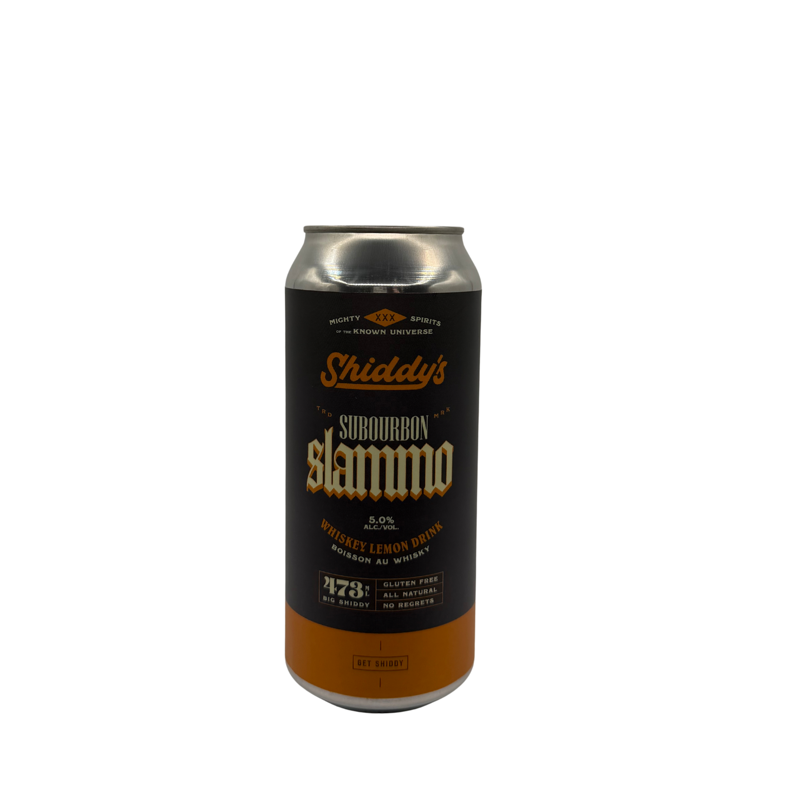 Nice Life Cocktails Shiddy's Distilling Gluten-free Subourbon Slammo Whiskey Lemon 473ml