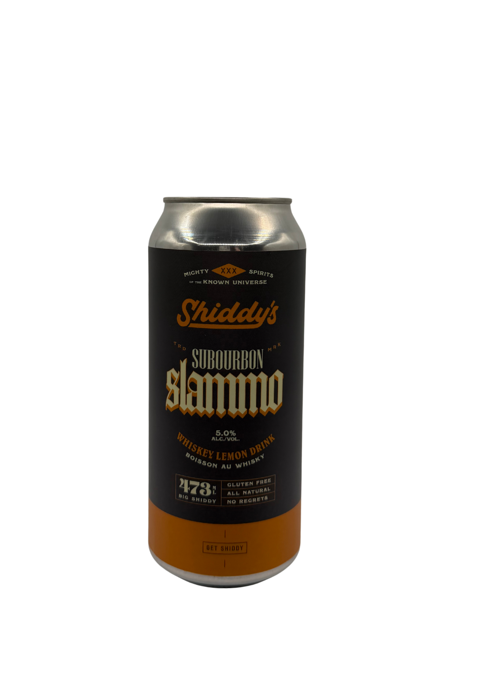 Nice Life Cocktails Shiddy's Distilling Gluten-free Subourbon Slammo Whiskey Lemon 473ml