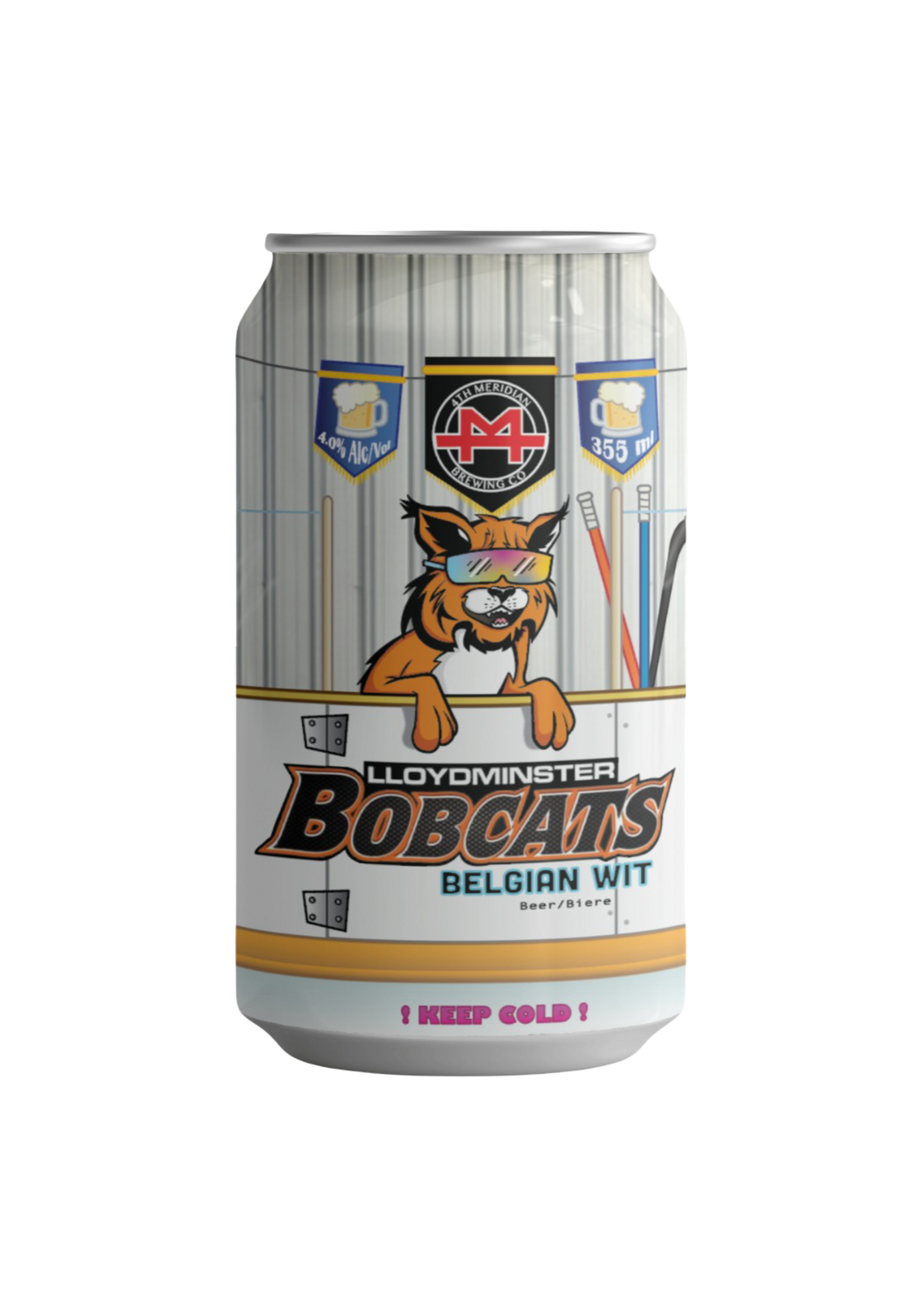 4th Meridian Brewing Co. Bobcats Belgian Wit 355ml