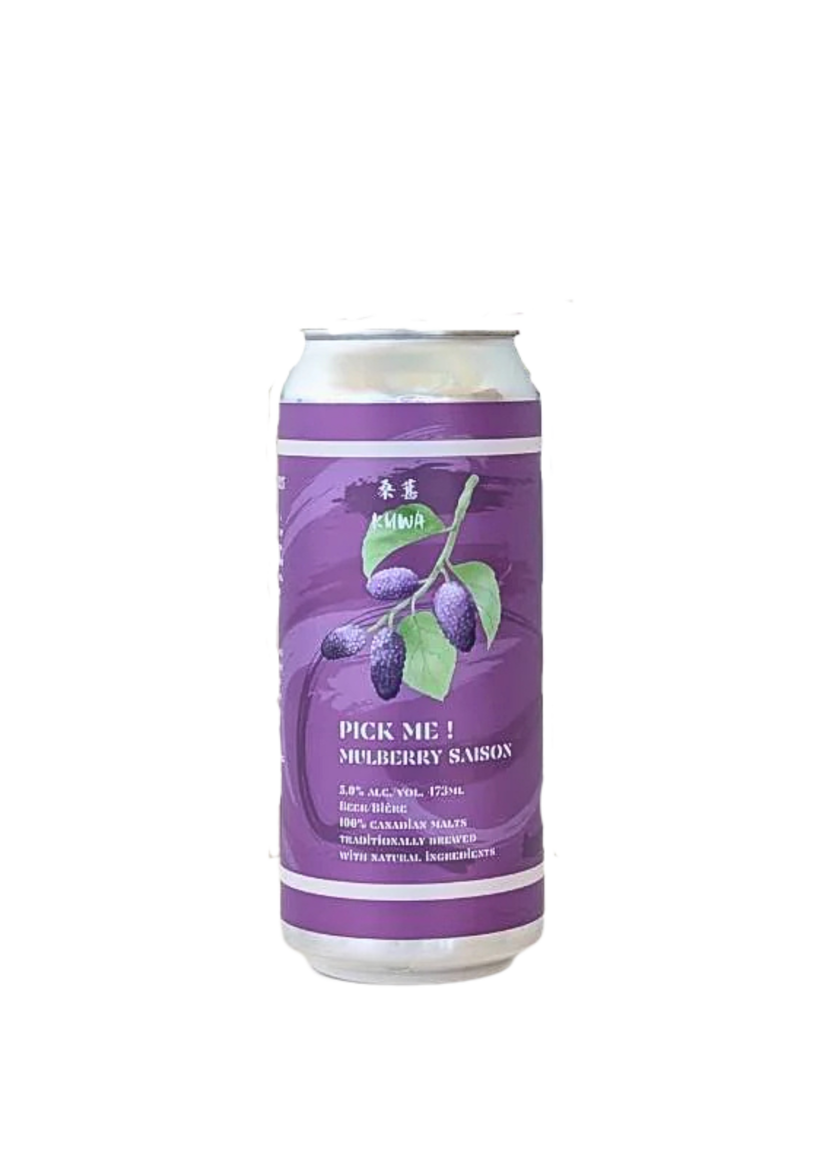 Hermit's Brewery Pick Me! Mulberry Saison  473ml