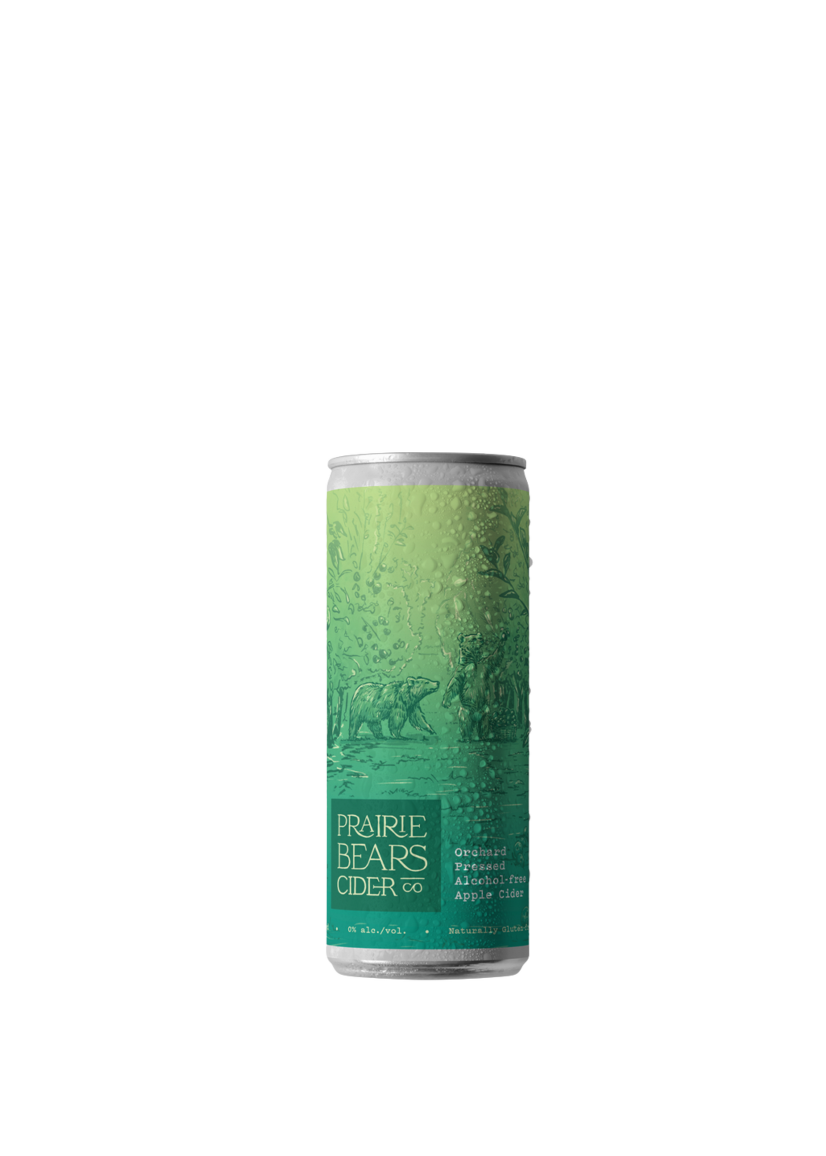Prairie Bears cider Non-Alcoholic 355ml