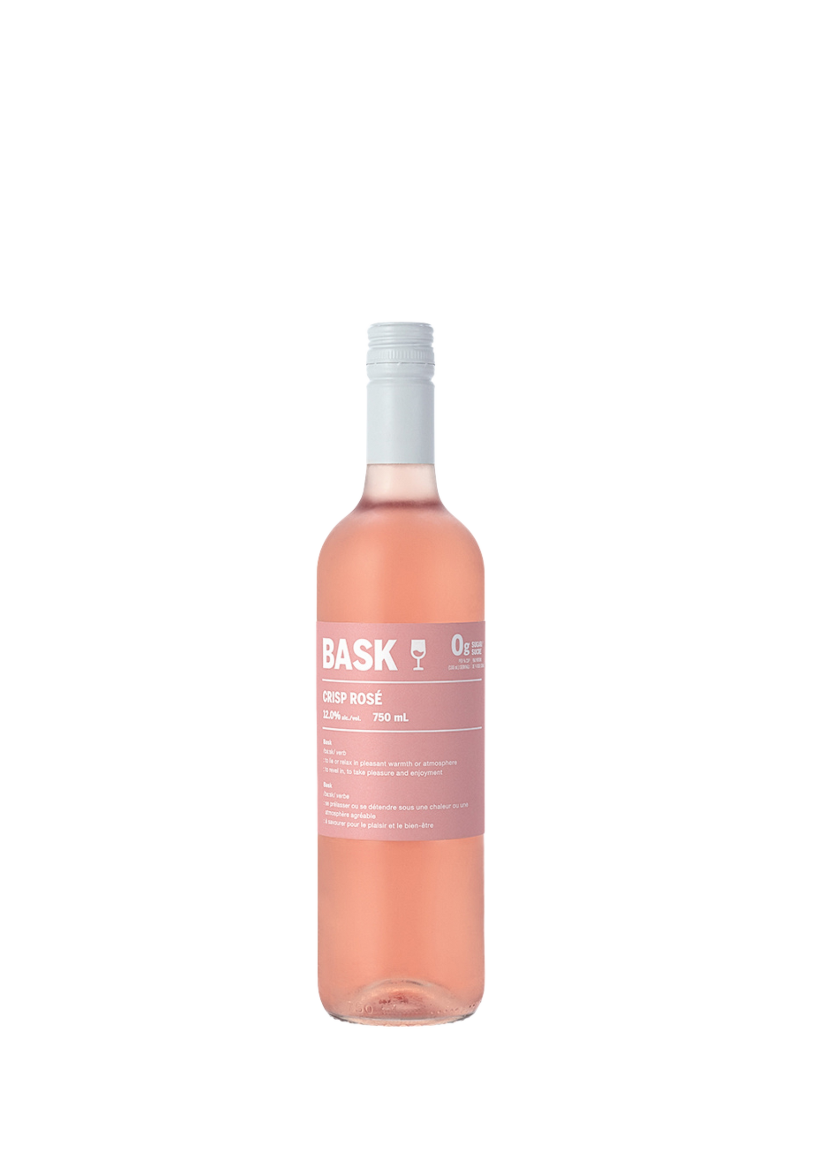 BASK CRISP ROSE  750ML