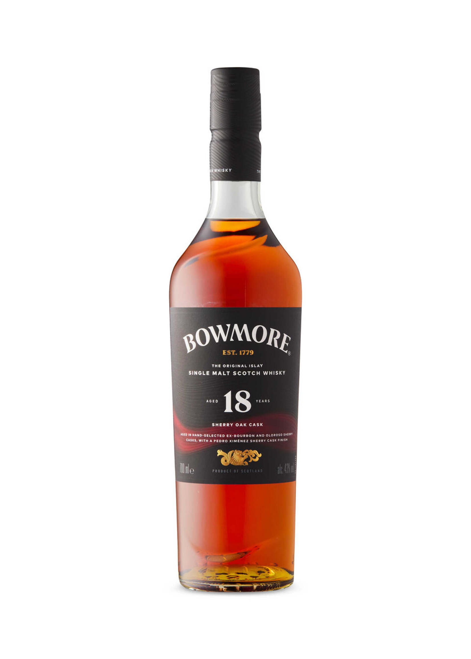 BOWMORE 18 YEAR OLD SHERRY OAK