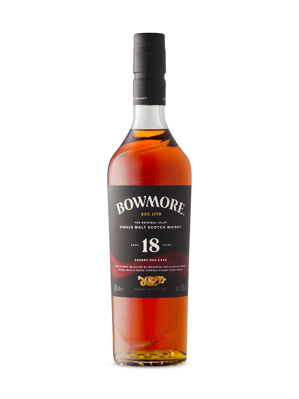 BOWMORE 18 YEAR OLD SHERRY OAK - The Alberta Beer Exchange