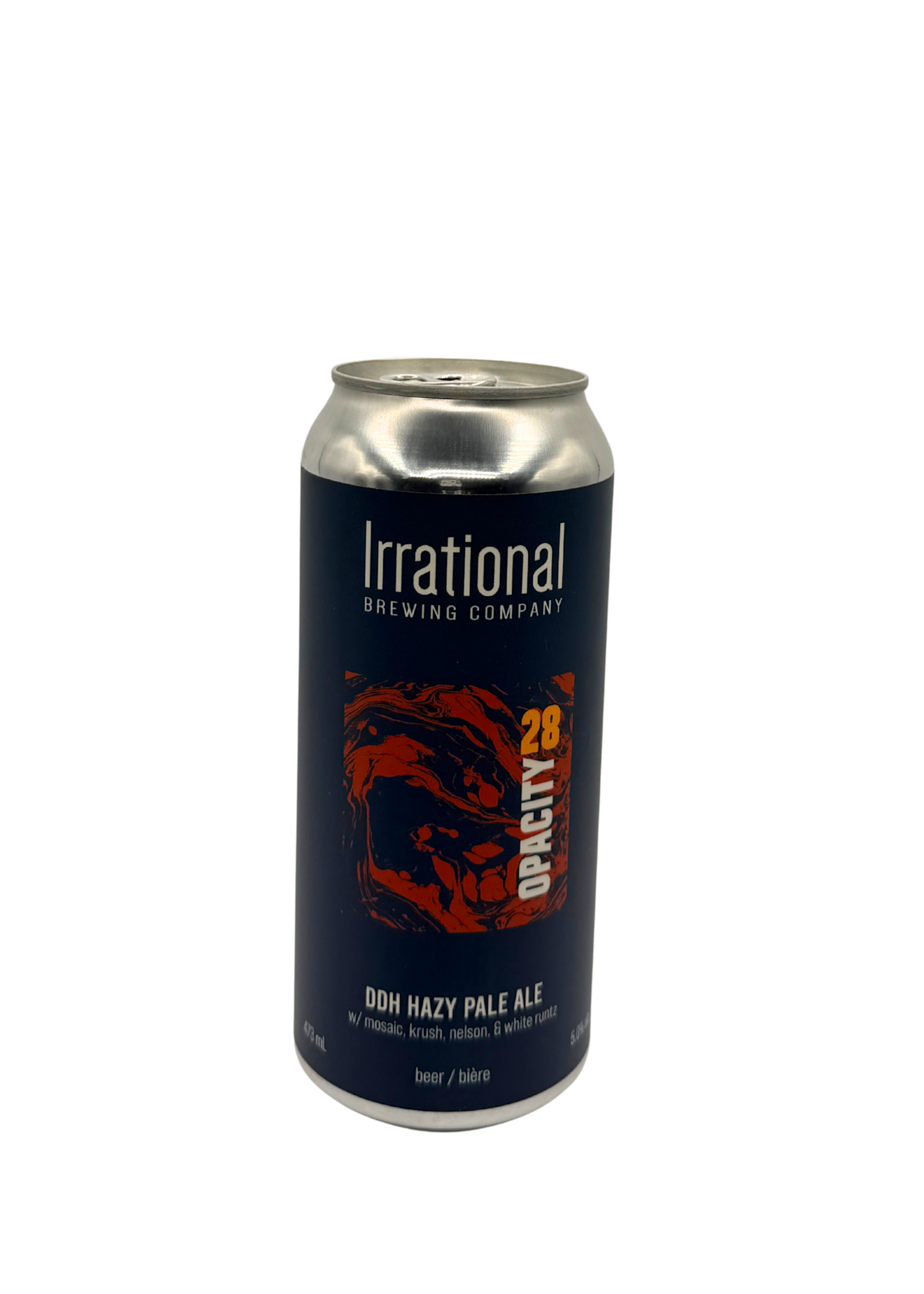 Irrational Brewing Irrational Brewing Exp Opacity 28: DDH Hazy Pale Ale 473ml