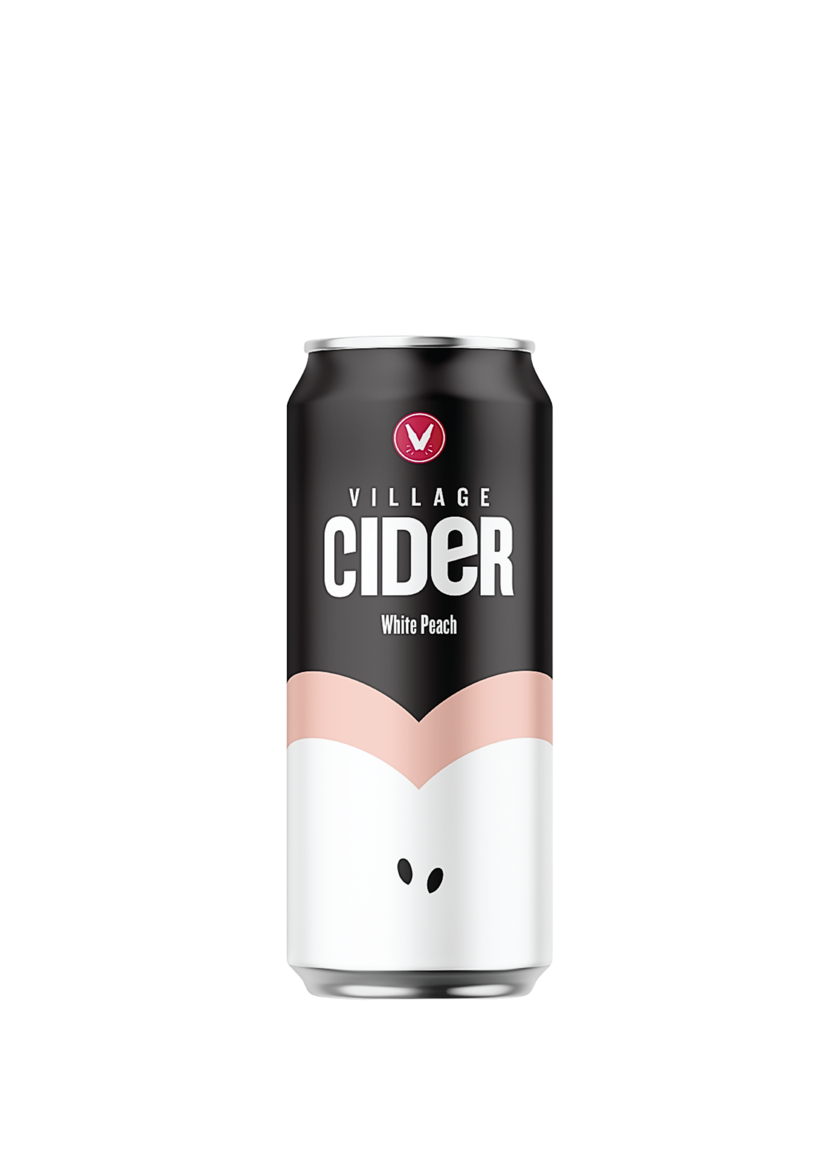 Village Brewing Village Brewery White Peach Cider 473ml