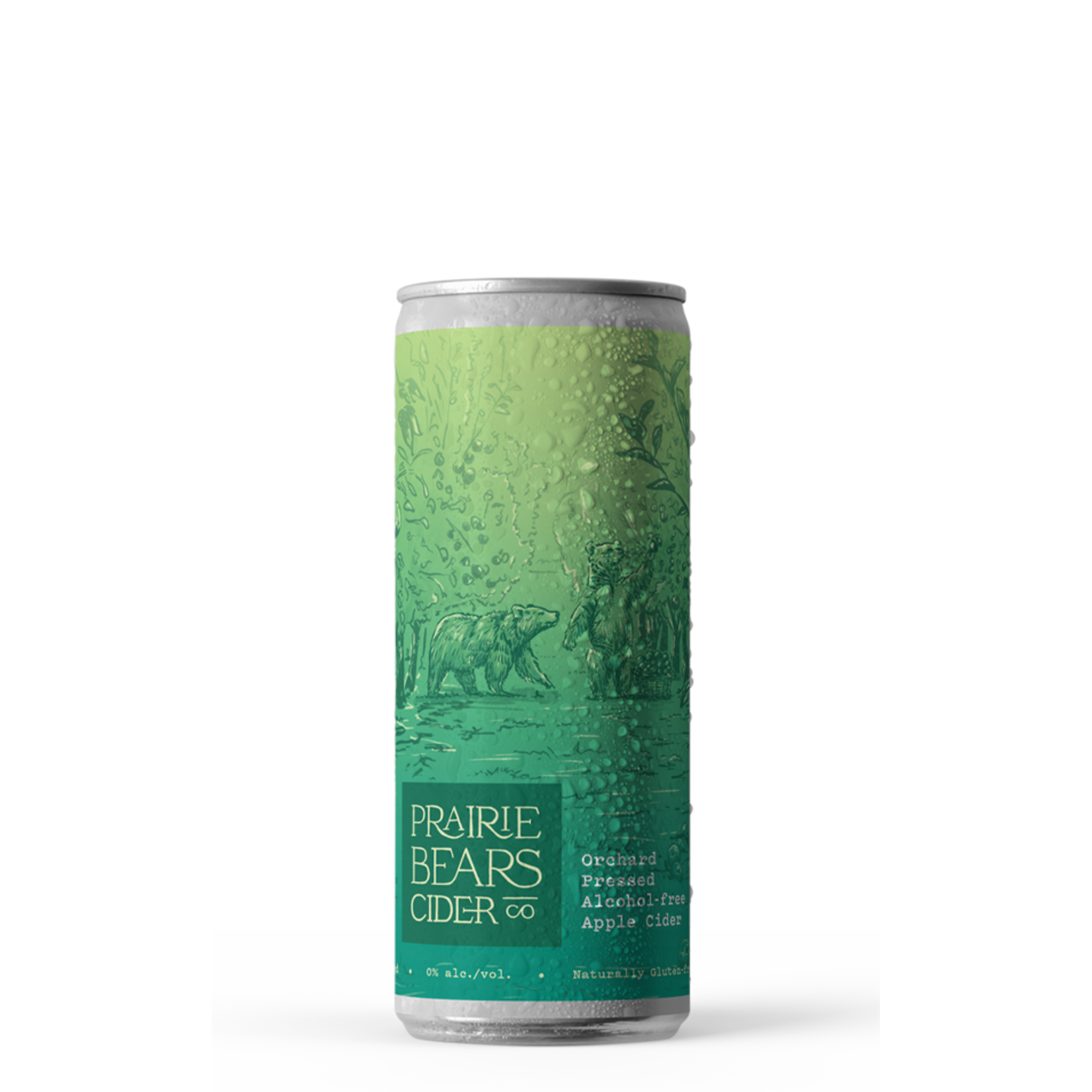 Prairie Bears cider Non-Alcoholic 355ml