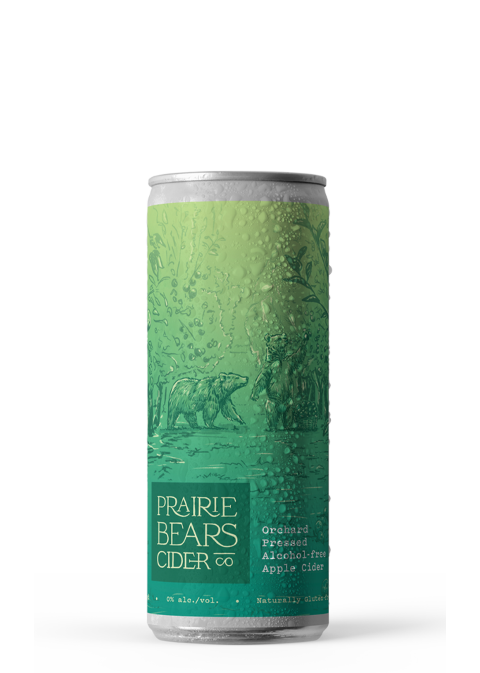 Prairie Bears cider Non-Alcoholic 355ml