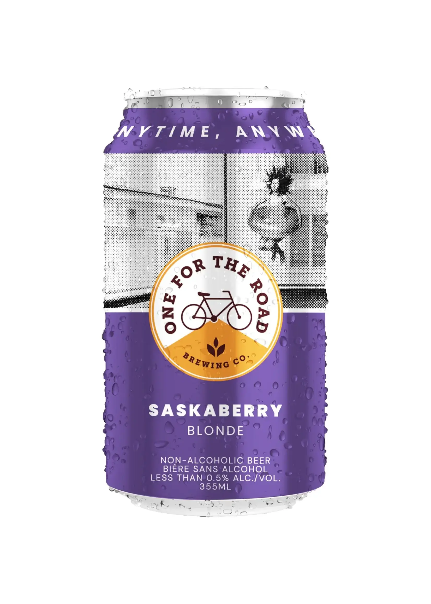 One For the Road Brewing One for the Road Non-Alcoholic Saskaberry Blonde Ale 355ml