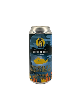 Backcountry Brewing Backcountry Brewing I Wonder If It Remembers Me El Dorado Hazy Pale Ale 473ml