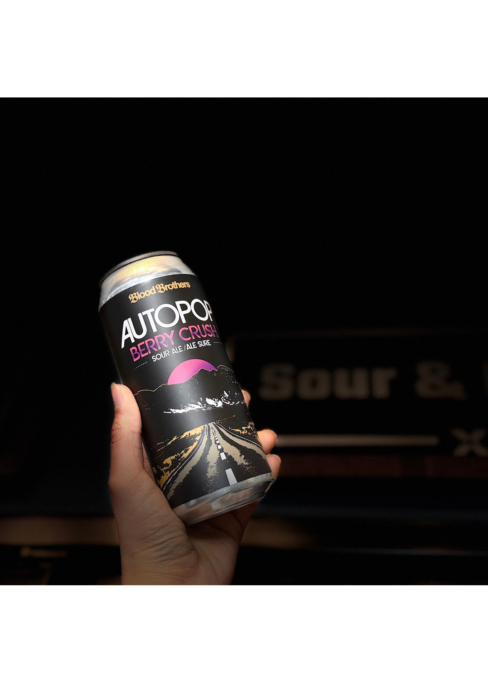 Blood Brothers Brewing Blood Brothers Brewing Autopop Berry Crush Sour Ale 473ml