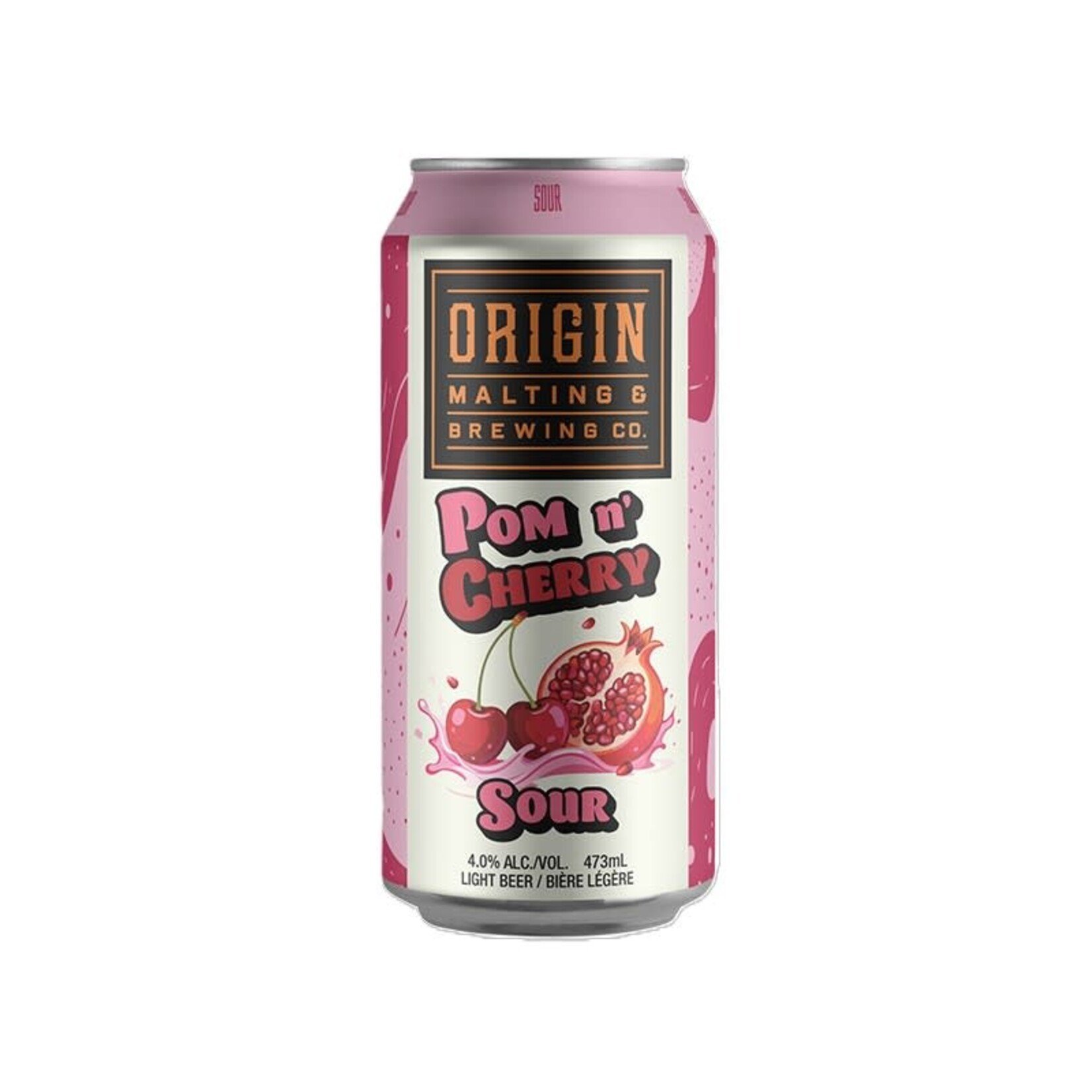 Origin Malting & Brewing Origin Malting & Brewing Pom N' Cherry Sour 473ml