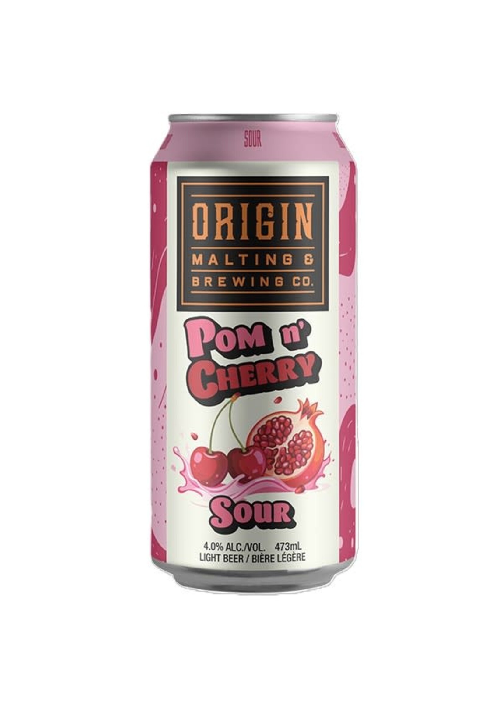 Origin Malting & Brewing Origin Malting & Brewing Pom N' Cherry Sour 473ml