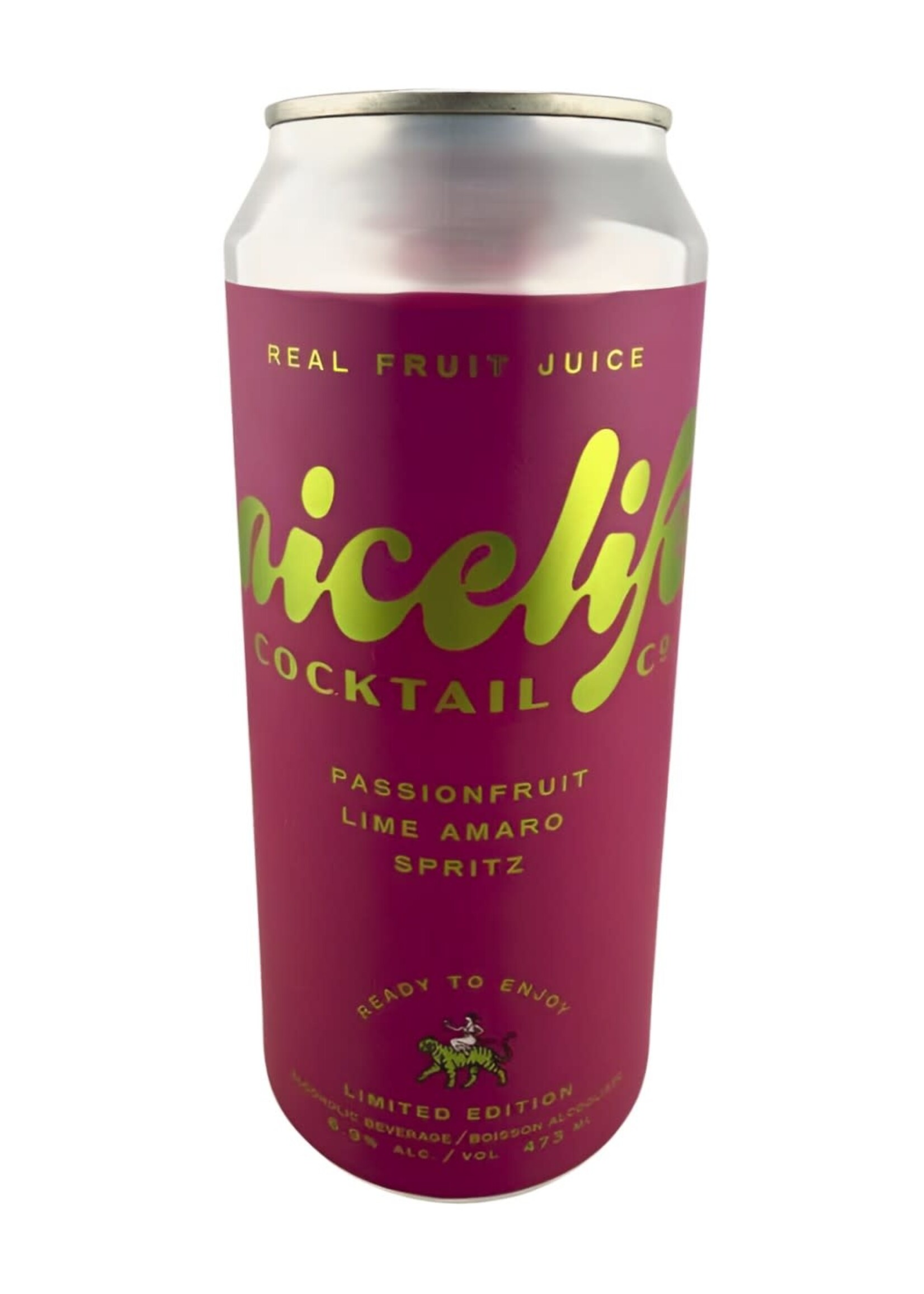 Nice Life Cocktails Nice Life Cocktails Passionfruit Lime Amaro Spritz 473ml