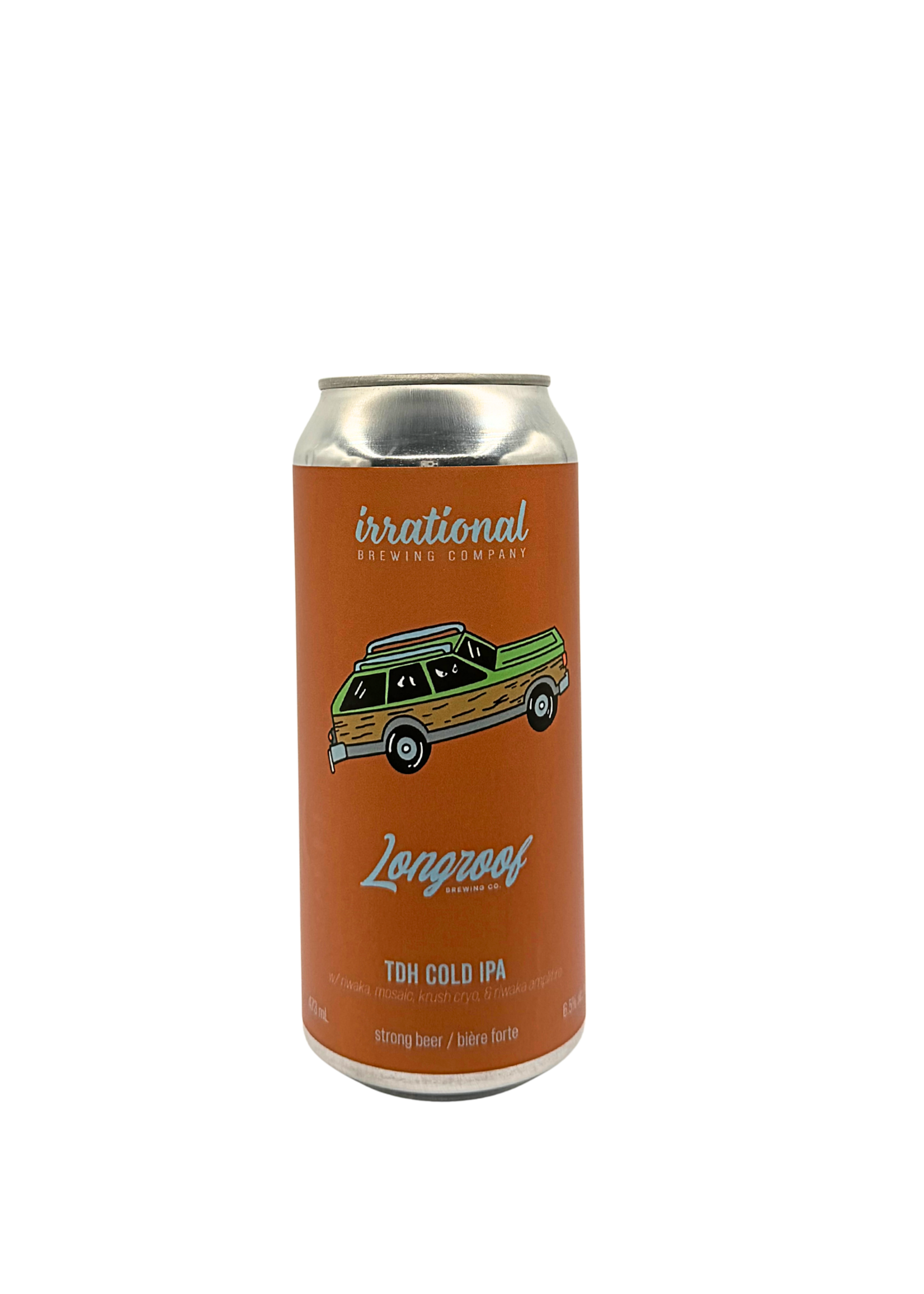 Irrational Brewing Irrational  X Longroof Collab: TDH Cold IPA 473ml