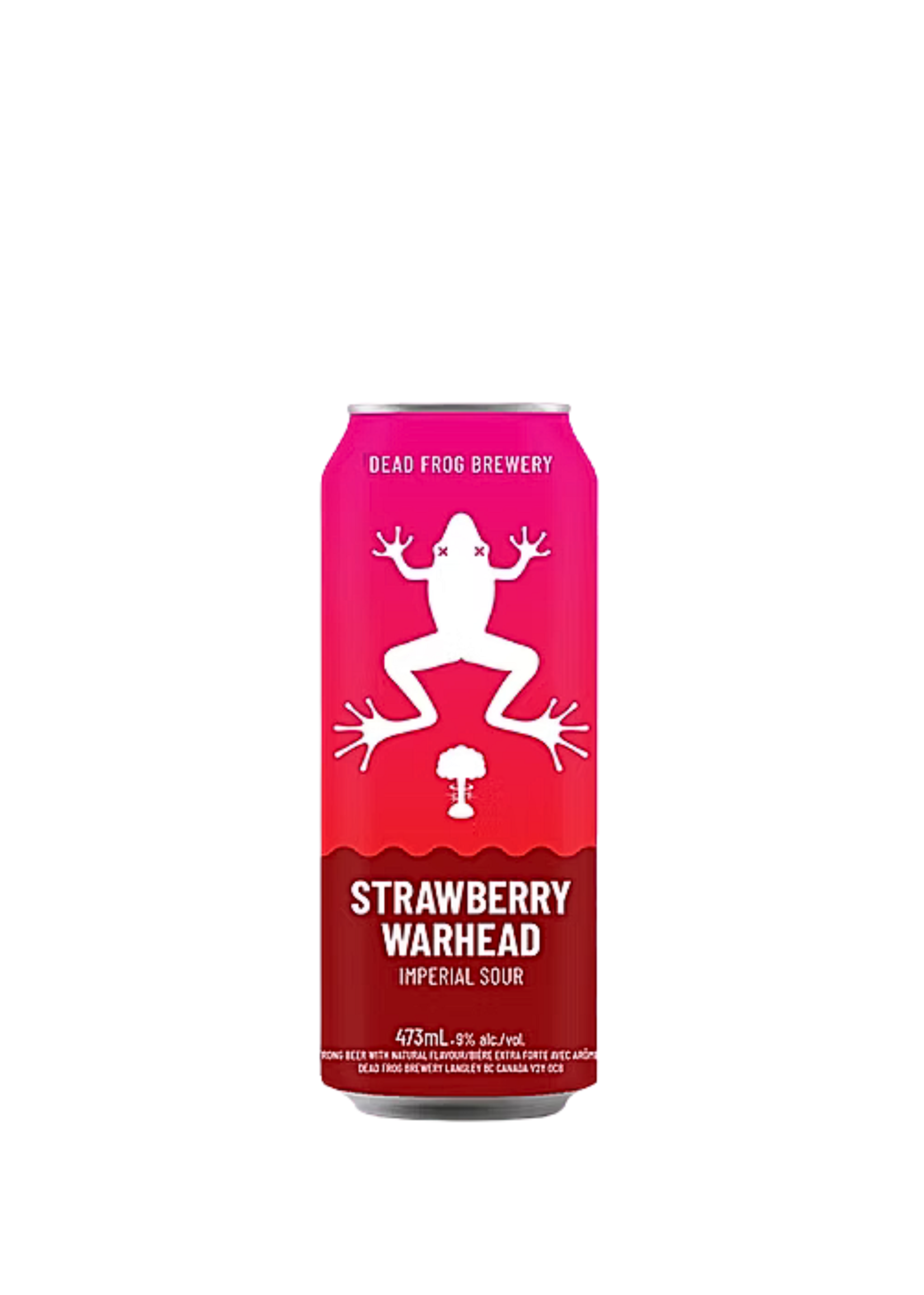 Dead Frog Brewing Dead Frog Brewing Strawberry Warhead Imperial Sour 473ml