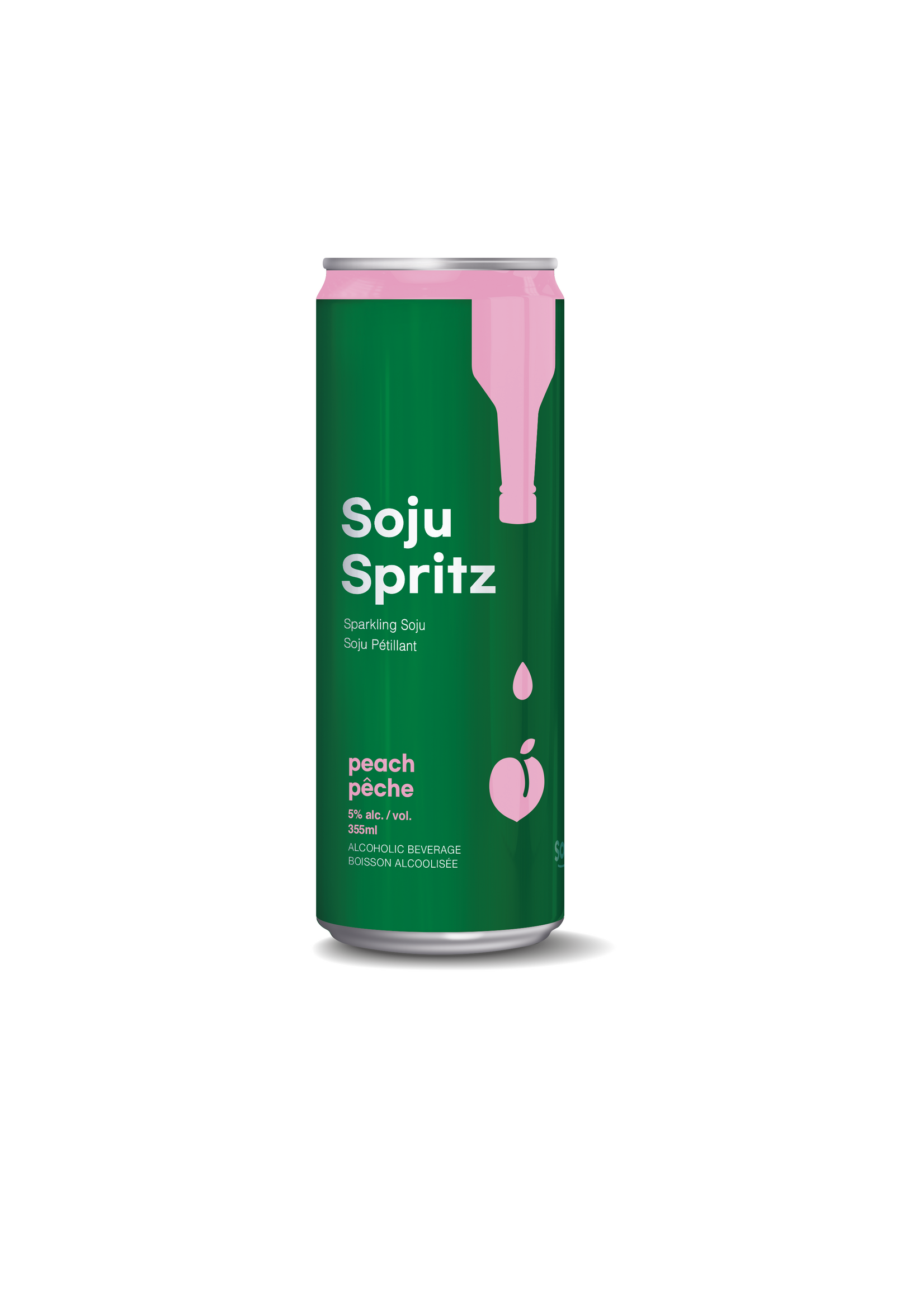 Soju Spritz White Peach 355ml
