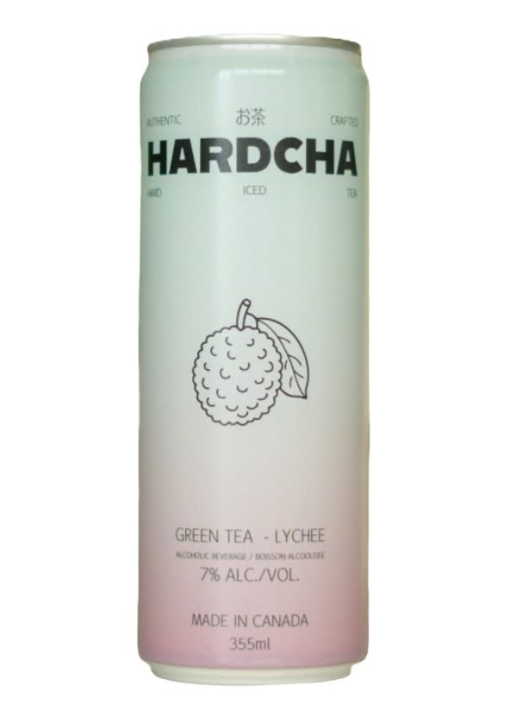 hardcha brewing Hardcha Brewing Green Tea Lychee 355 ml