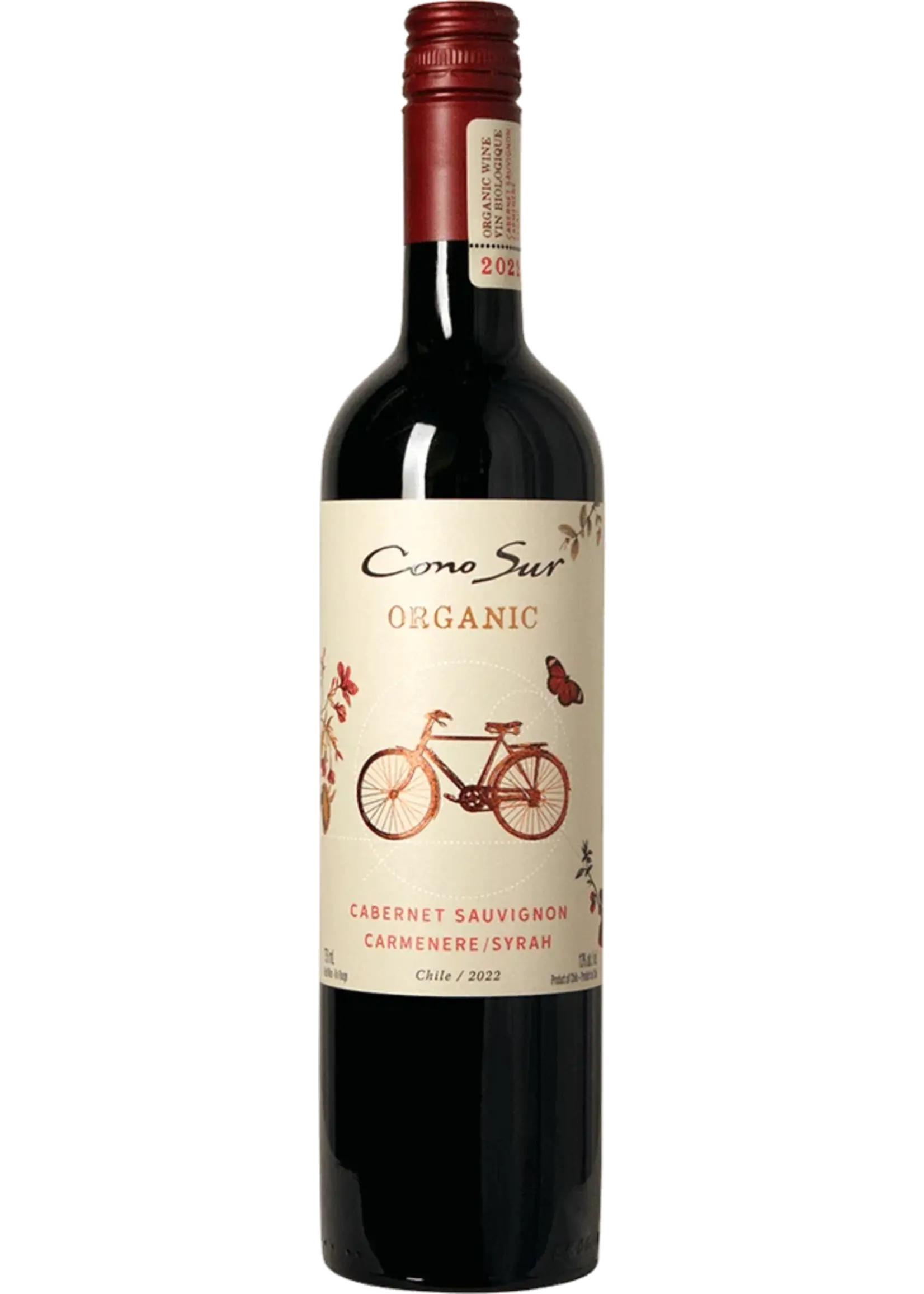 CONO SUR ORGANIC CARNENERE/SYRAH 375ML