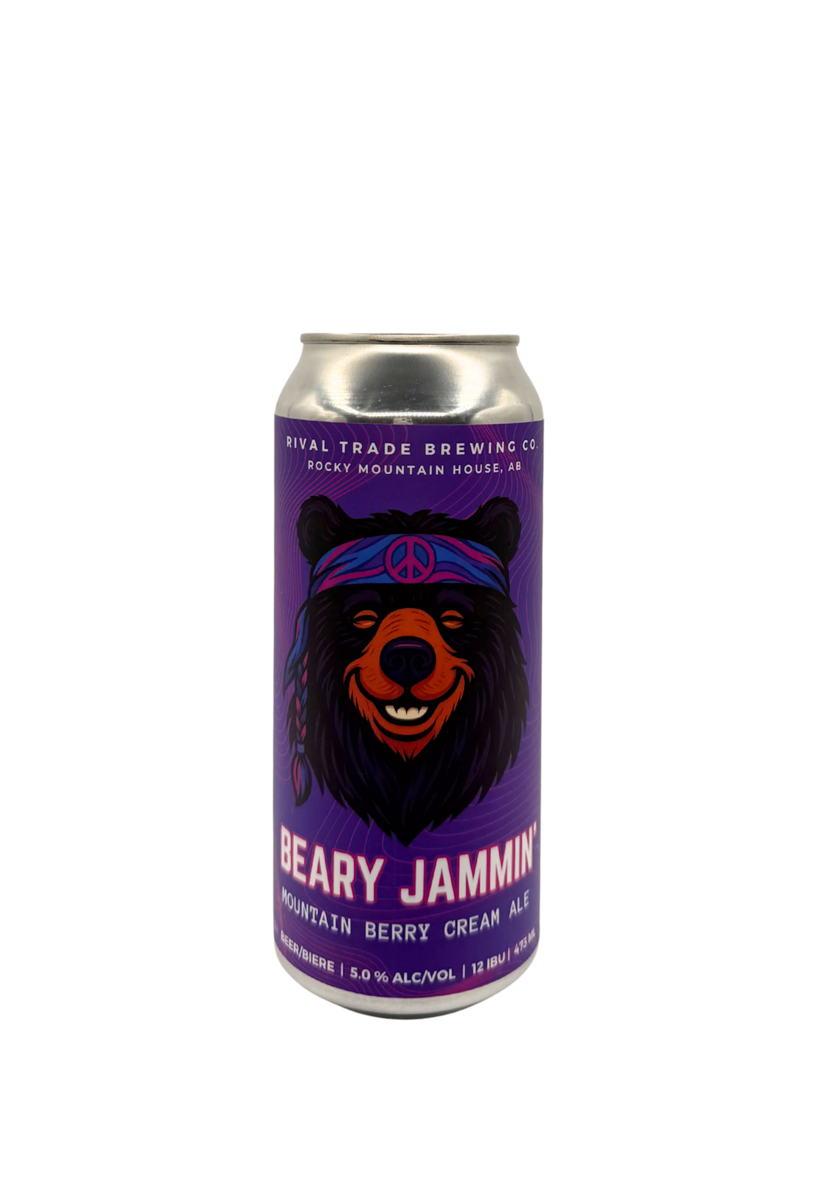 Rival Trade Brewing Rival Trade Brewing Beary Jammin' Mountain Berry Cream Ale 473ml