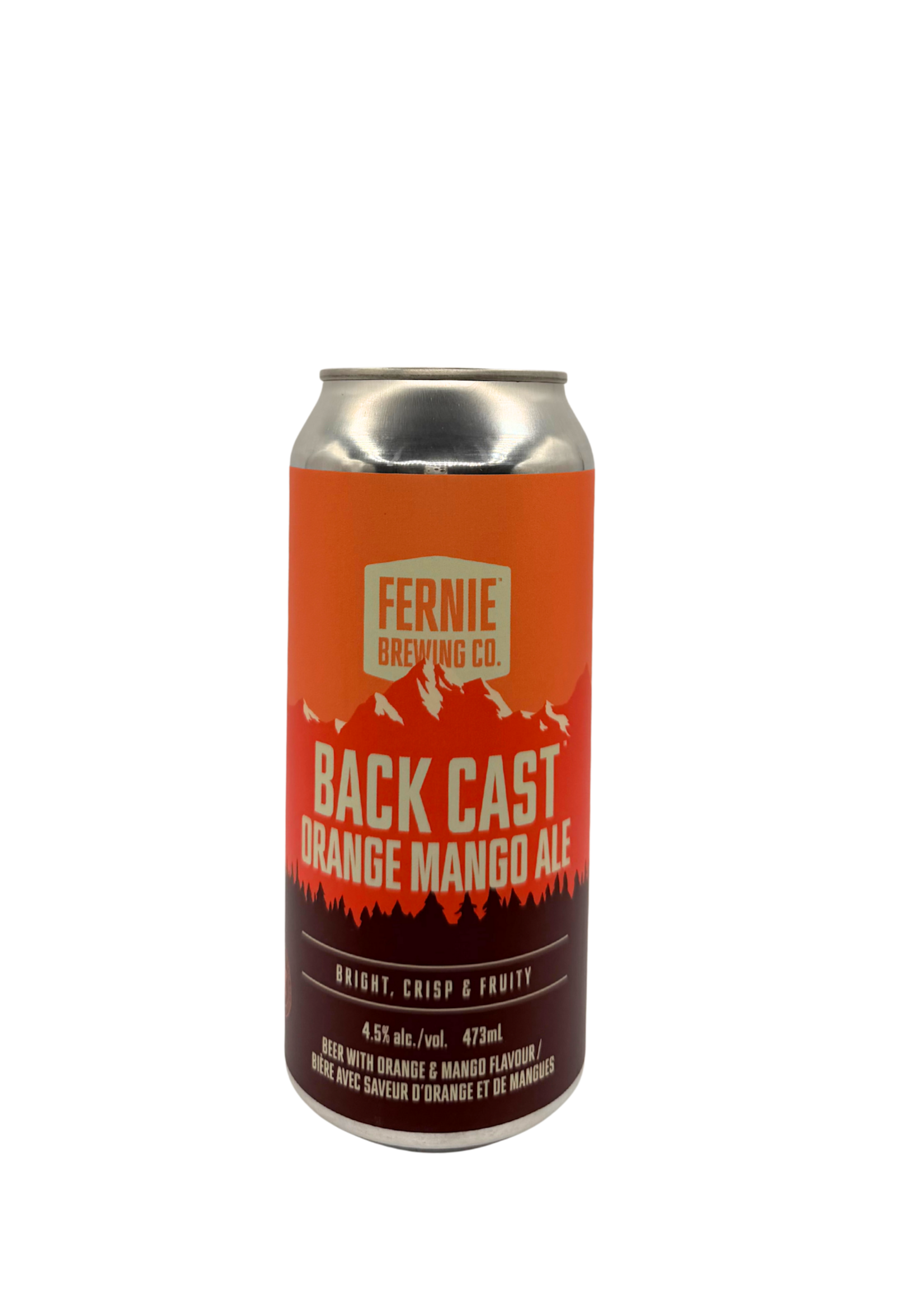 Fernie Brewing Fernie Brewing Back Cast Orange Mango Ale 473ml