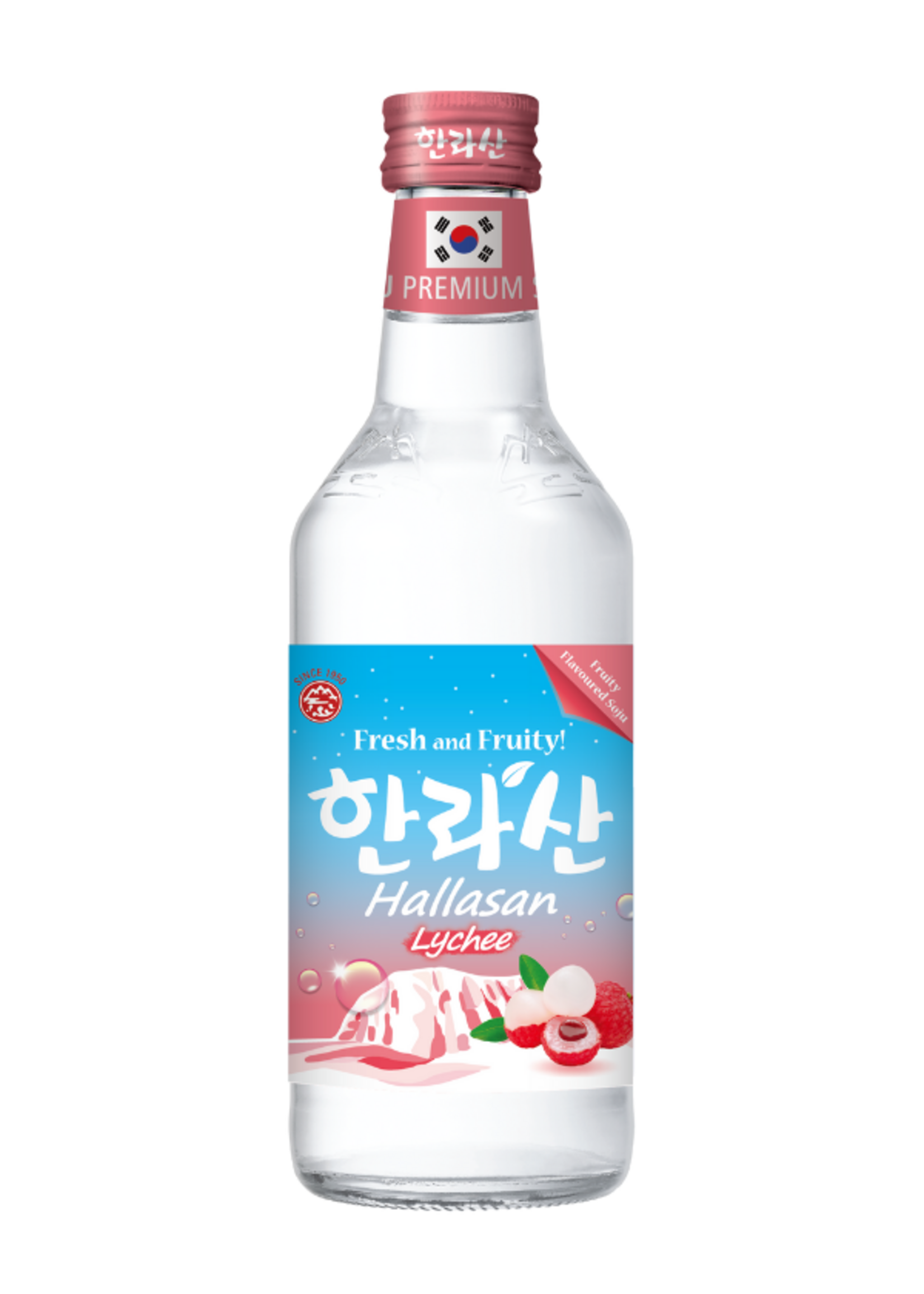 Hallasan Lychee Soju 375ml