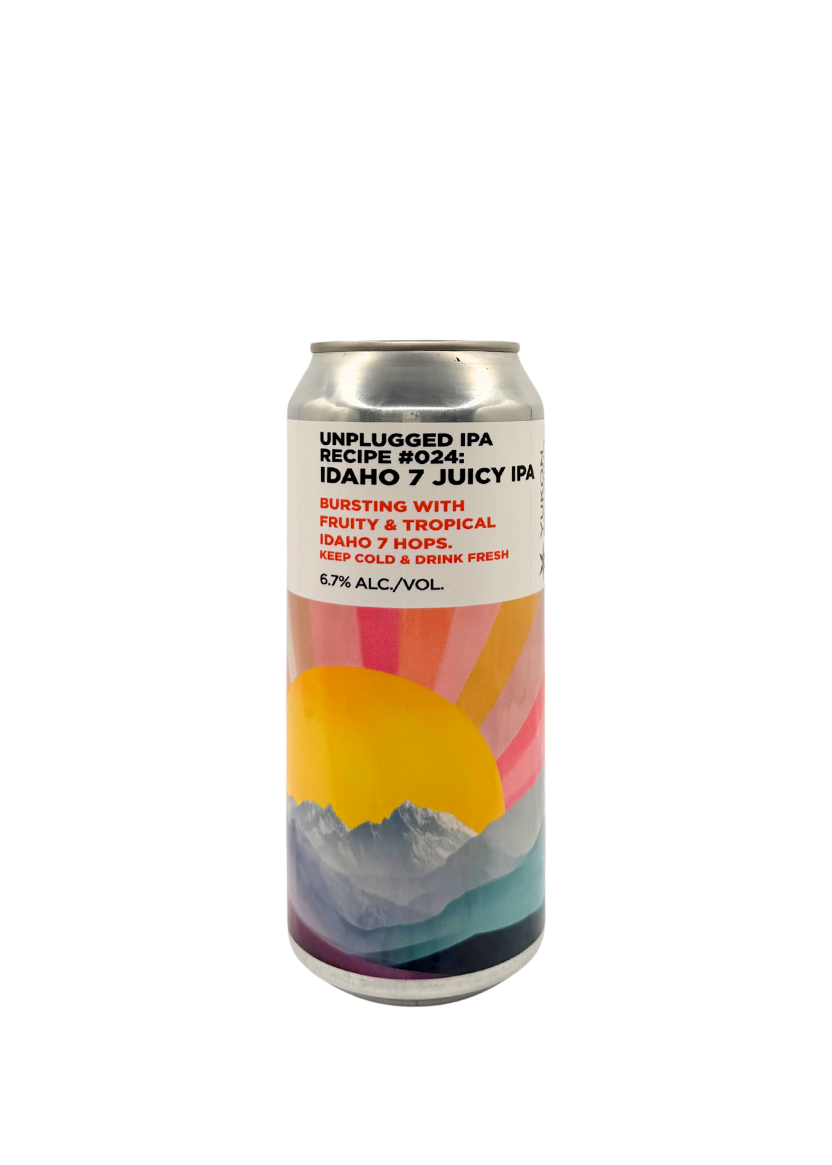 Yukon Brewing Yukon Brewing Unplugged Ipa Recipe #024:IDAHO 7 Juicy IPA 473ml