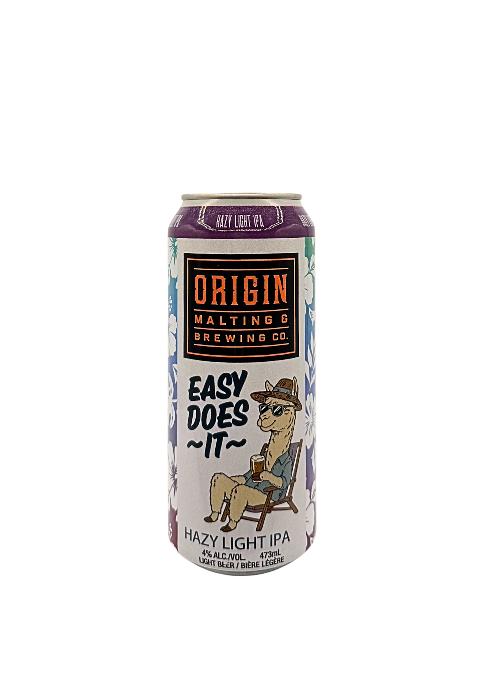 Origin Malting & Brewing Origin Malting & Brewing Easy Does It Hazy Light IPA 473ml