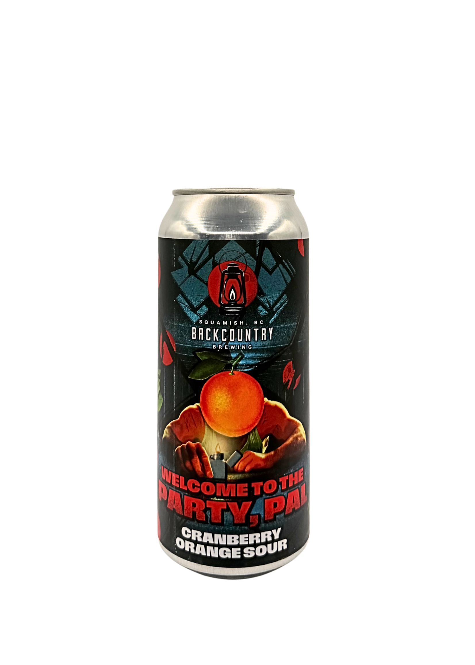 Backcountry Brewing Backcountry Brewing Welcome to the Party,Pal Cranberry Orange Sour 473ml