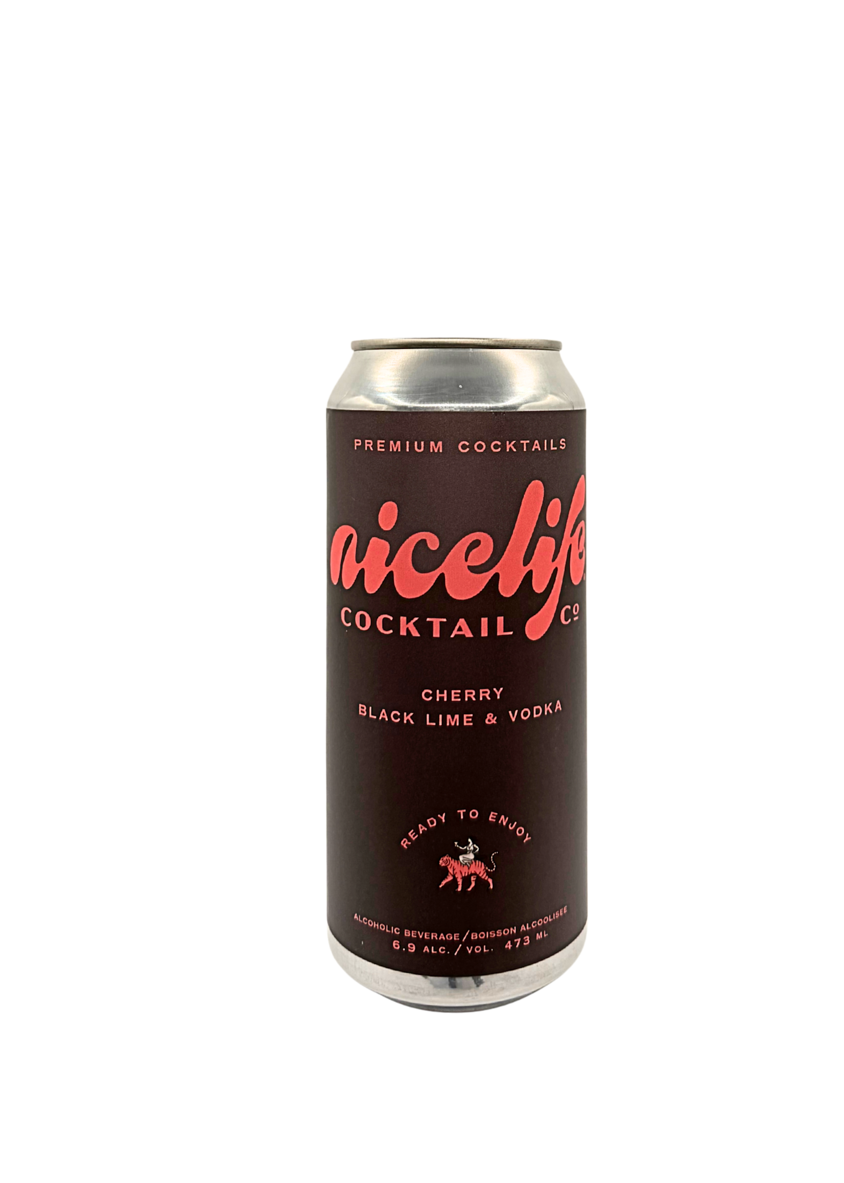 Nicelife Cocktails Nicelife Cocktails Cherry Black Lime & Vodka 473ml