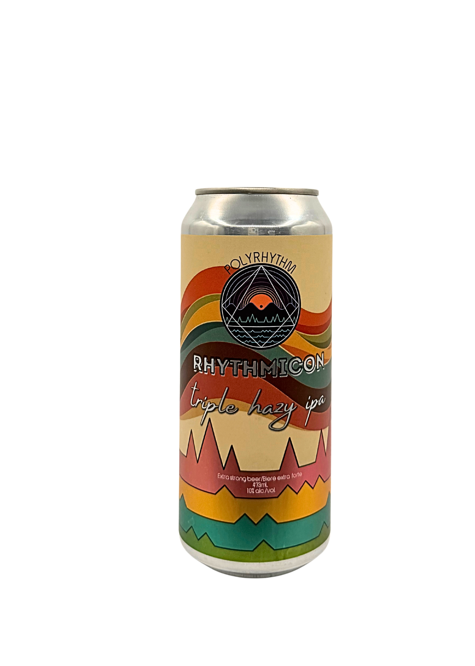 Polyrhythm Brewing Polyrhythm Brewing Rhythmicon Triple Hazy IPA 473ml