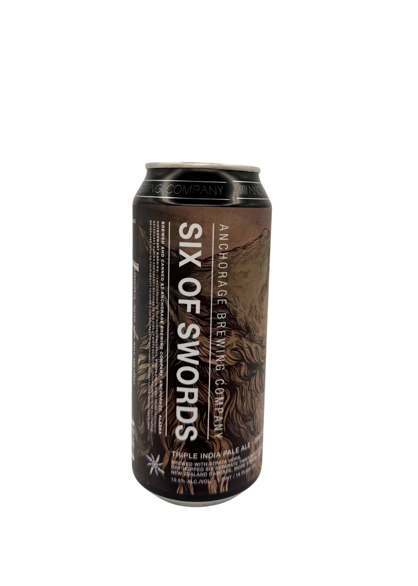 Anchorage Brewing Co. Anchorage Brewing Co. Six Of Swords Triple IPA 473ml