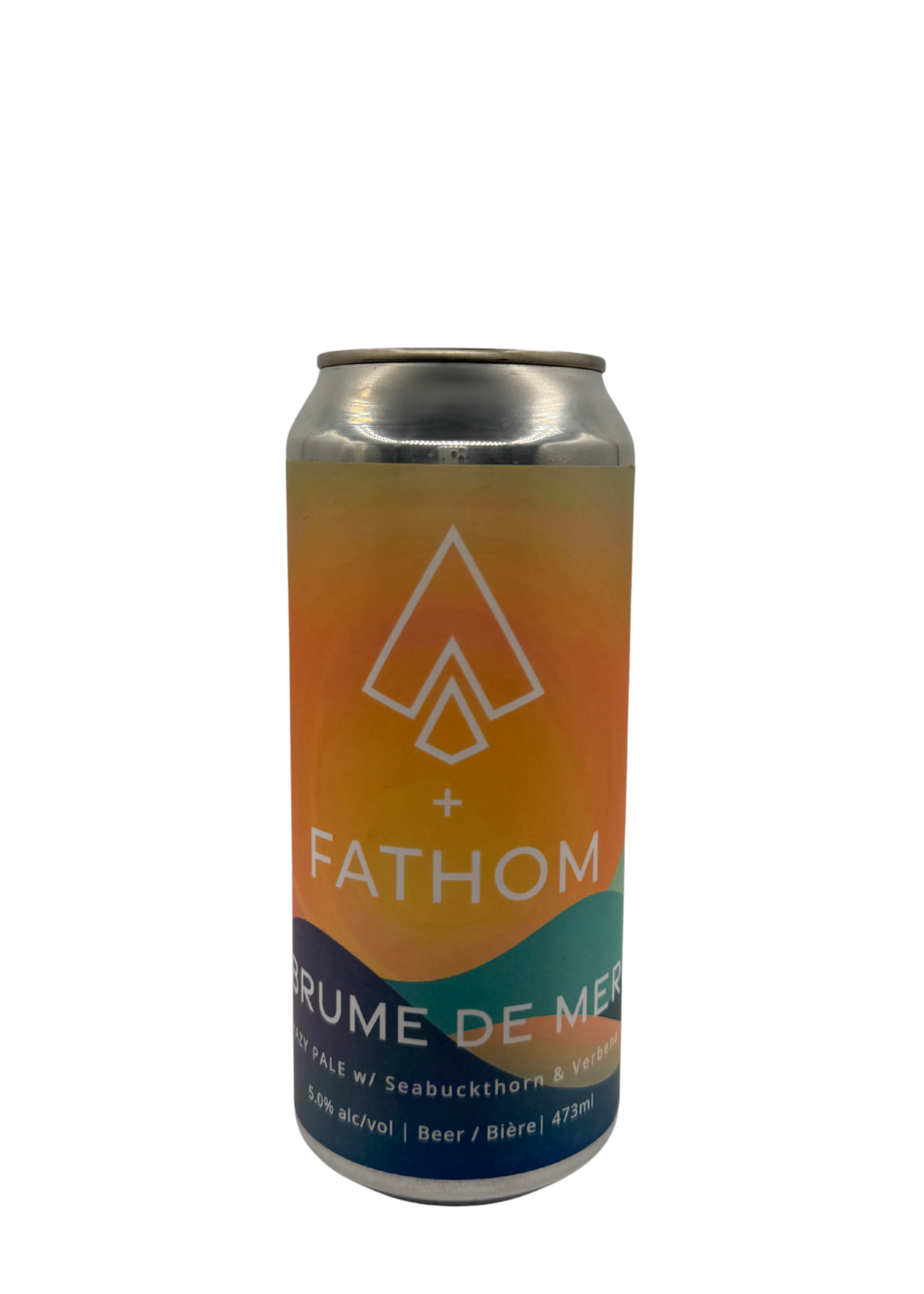 Ile Sauvage Brewing Co. Ile Sauvage Brewing Fathom Brume De Mer Hazy Pale W/Seabuckthorn & verbena 473ml