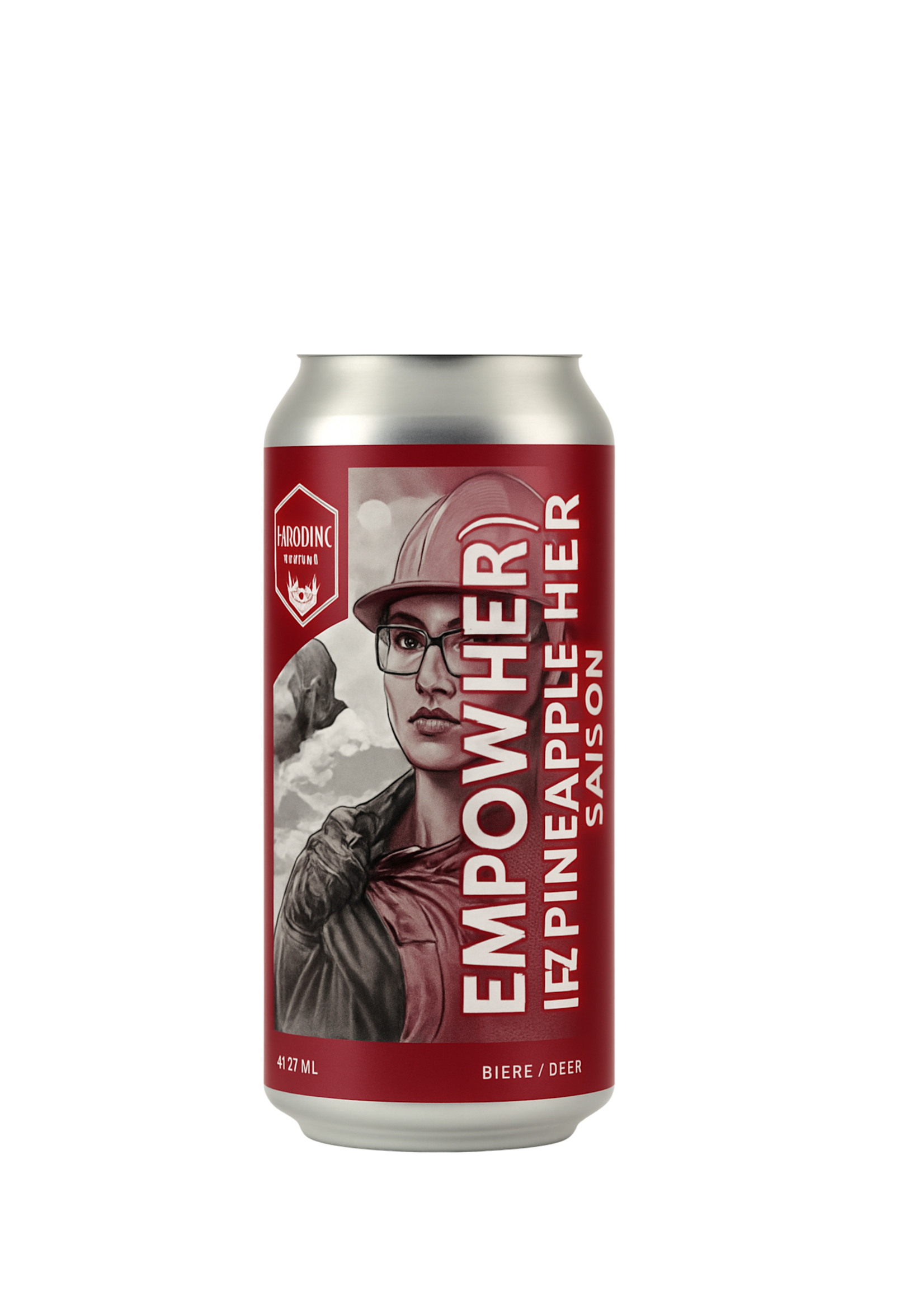 Nodding Donkey Brewing Nodding Donkey Brewing Empower Pineapple hibiscus Saison 473ml