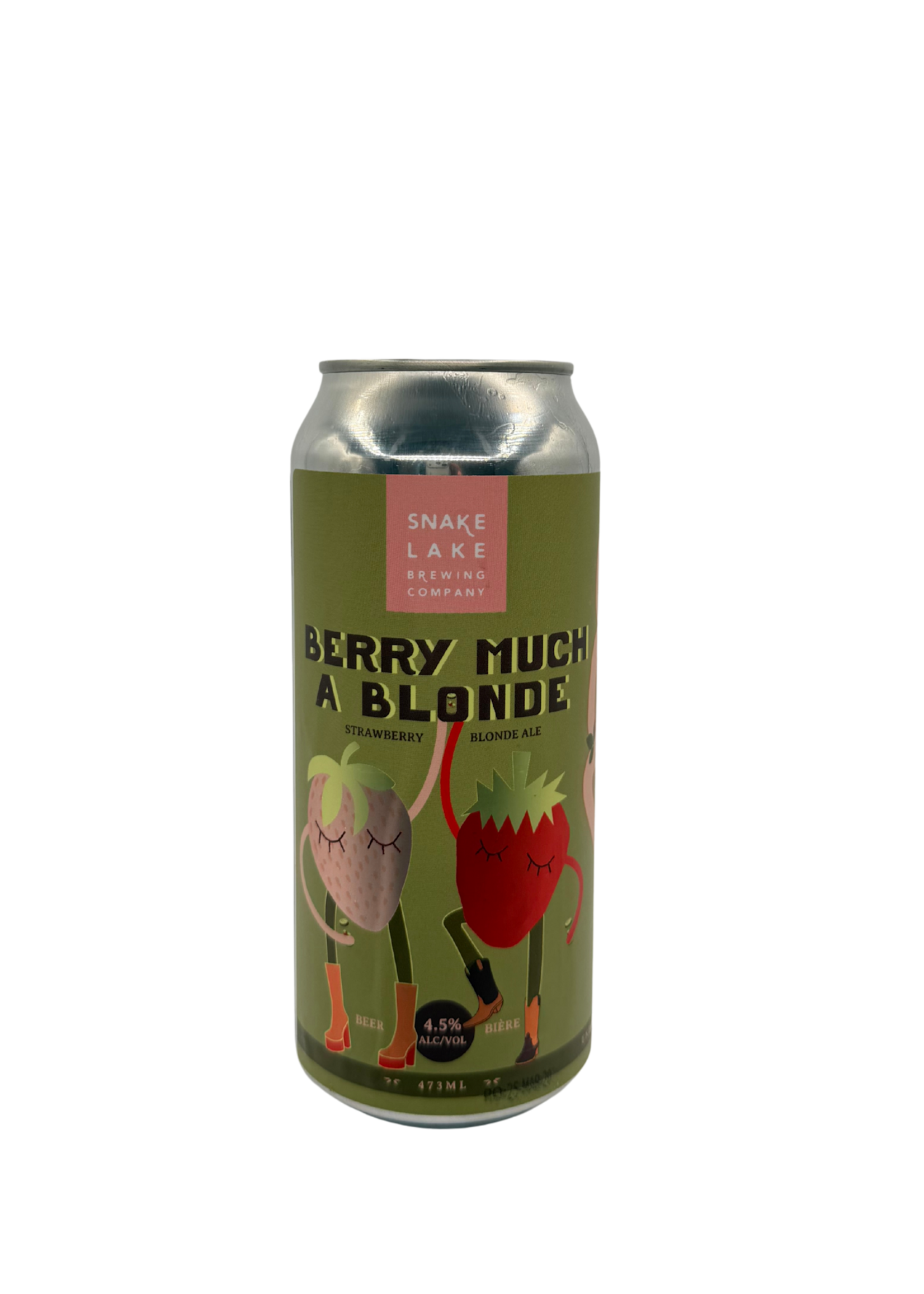 Snake Lake Brewing Snake Lake Brewing Berry Much A Blonde strawberry Blonde Ale 473ml