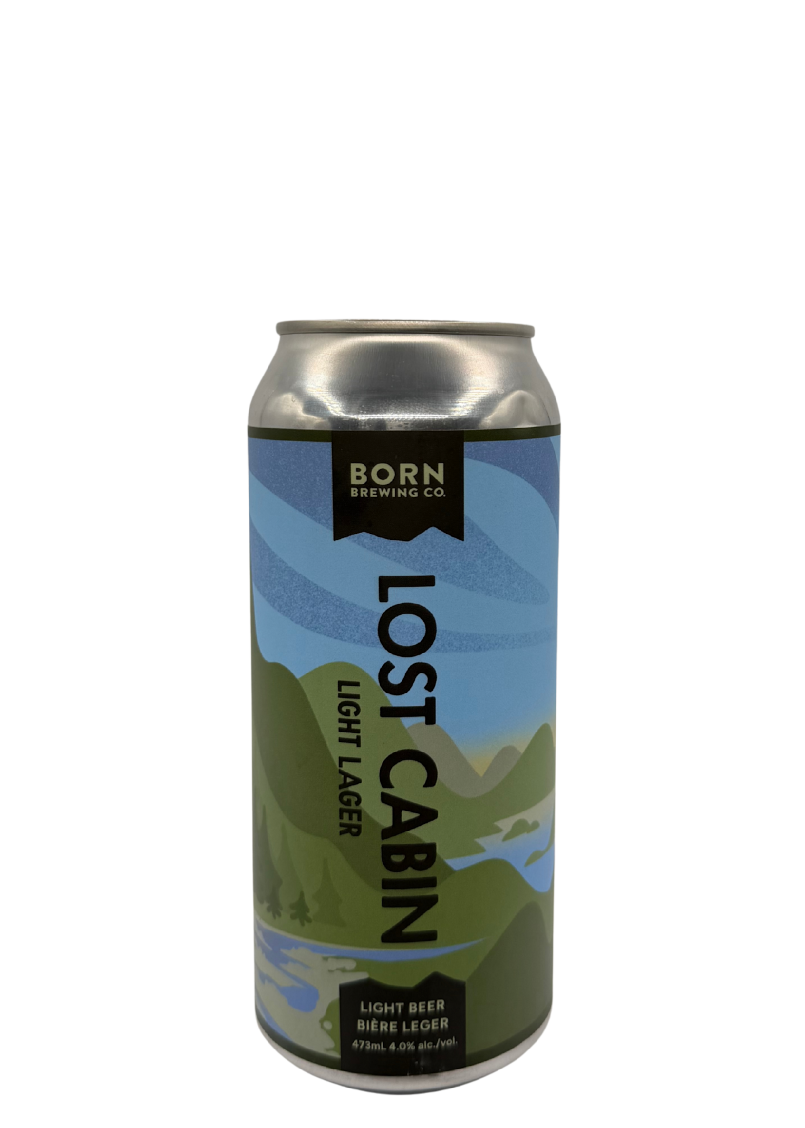 Born Brewing Co. Born Brewing Co.Lost Cabin Light Lager 473ml