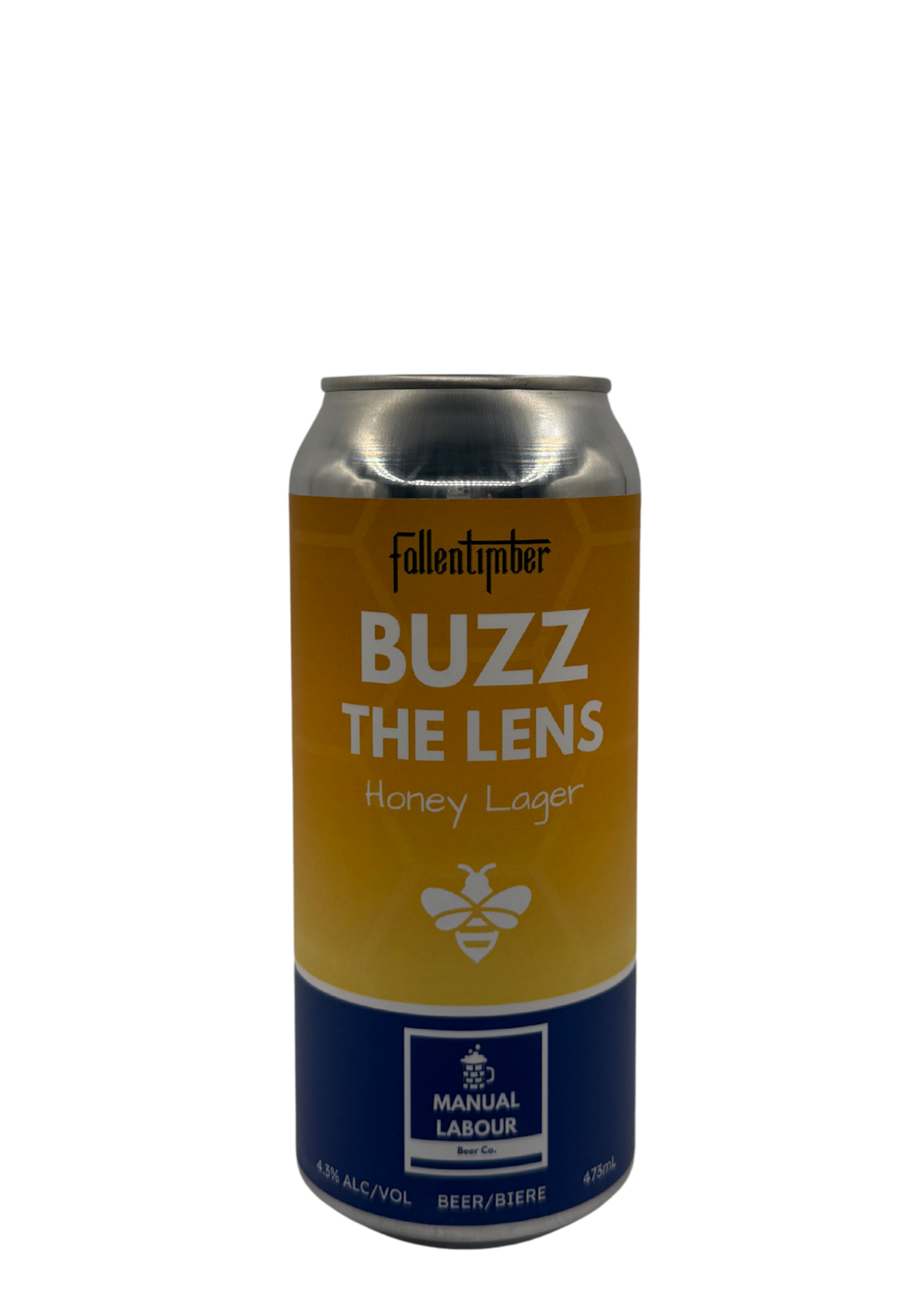 Manual Labour Beer Co. Manual Labour Beer Co. Buzz The Lens Honey Lager473ml