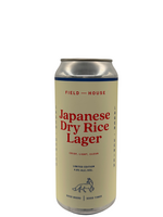 Field House Brewing Co. Field House Brewing Co. Japanese Dry Rice Lager 473ml