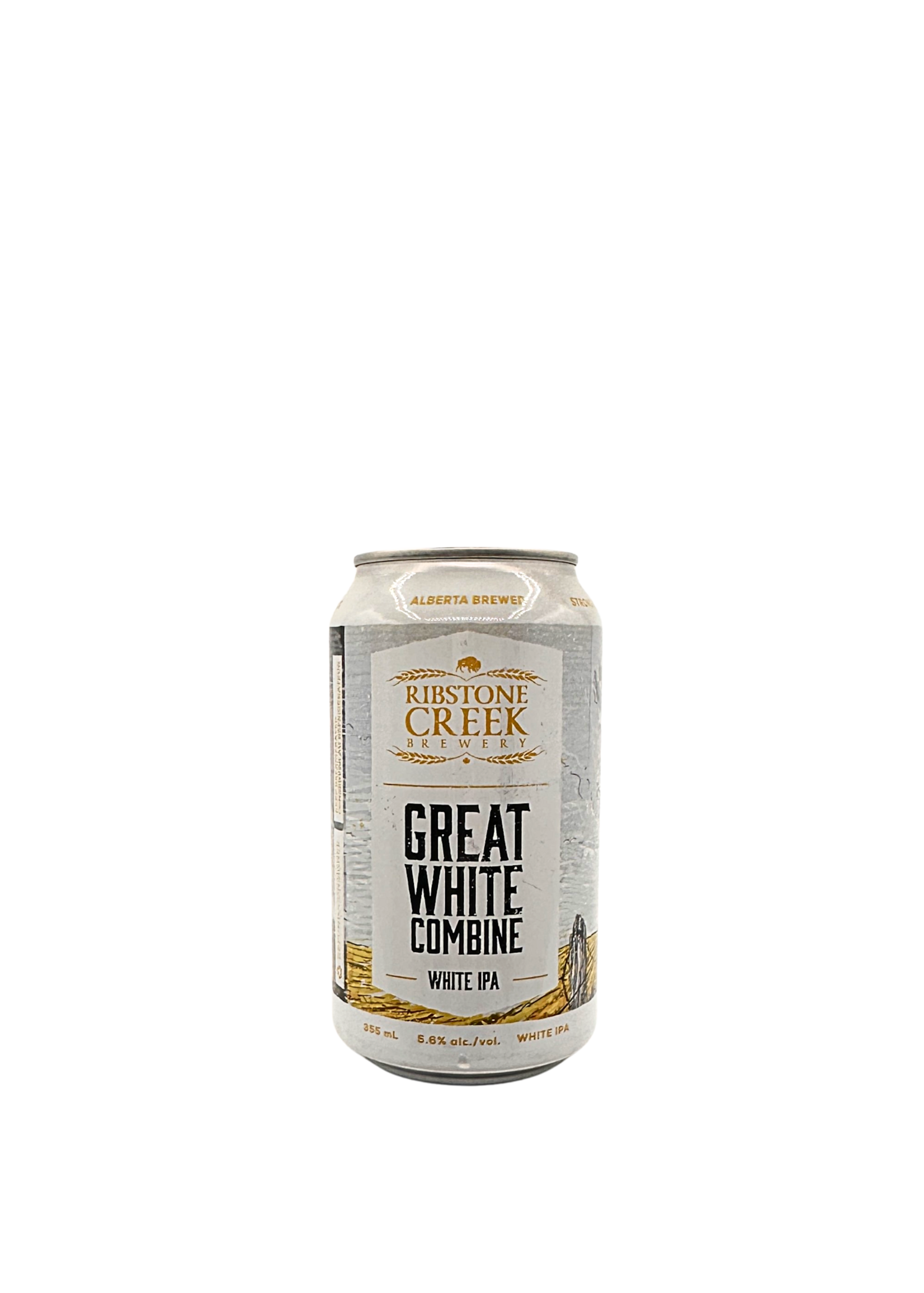 Ribstone Creek Brewing Ribstone Creek Great White Combine White IPA 355ml