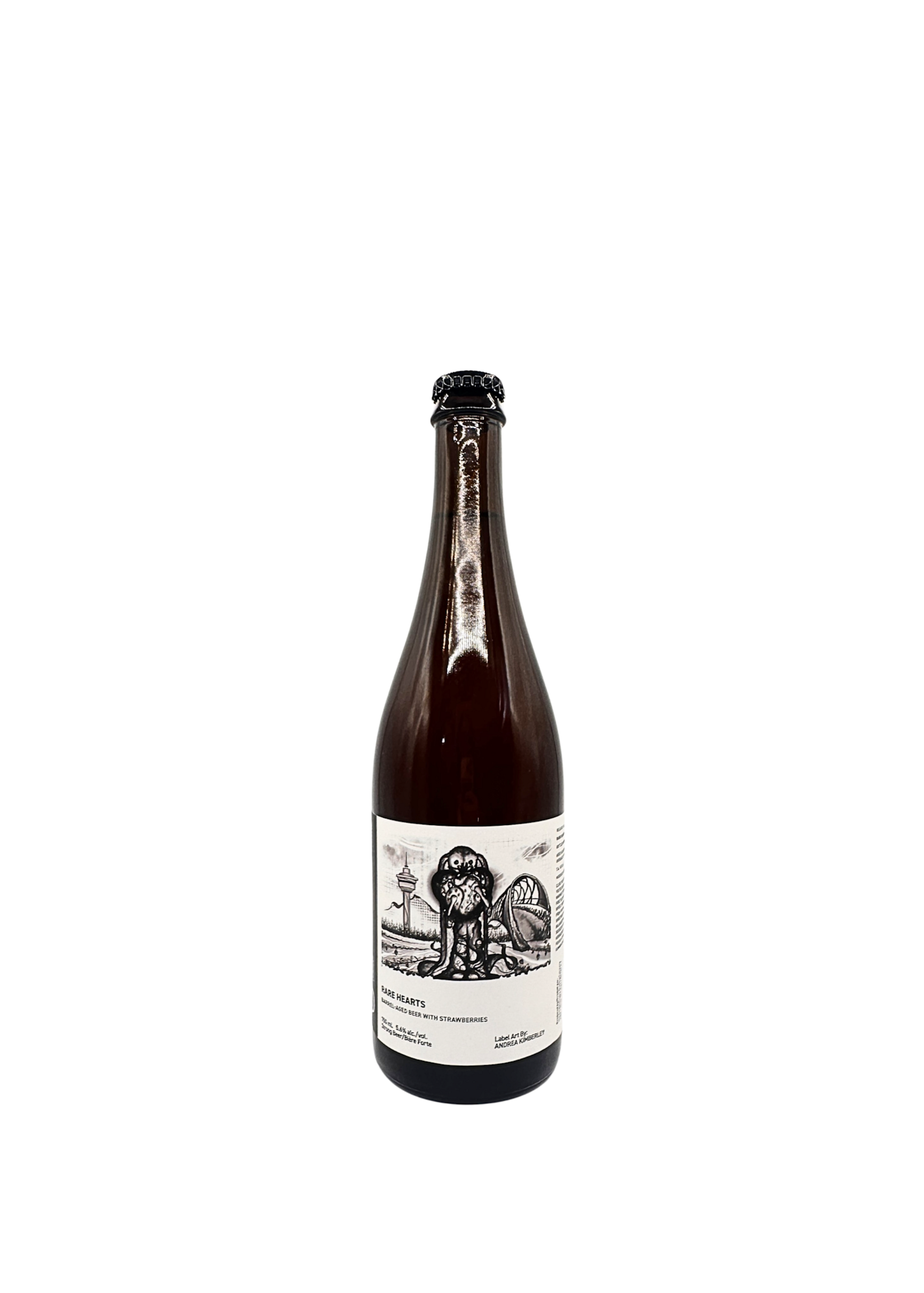 The Establishment Brewing The Establishment Rare Hearts 2026 Barrel-Aged Beer with Strawberries 750ml
