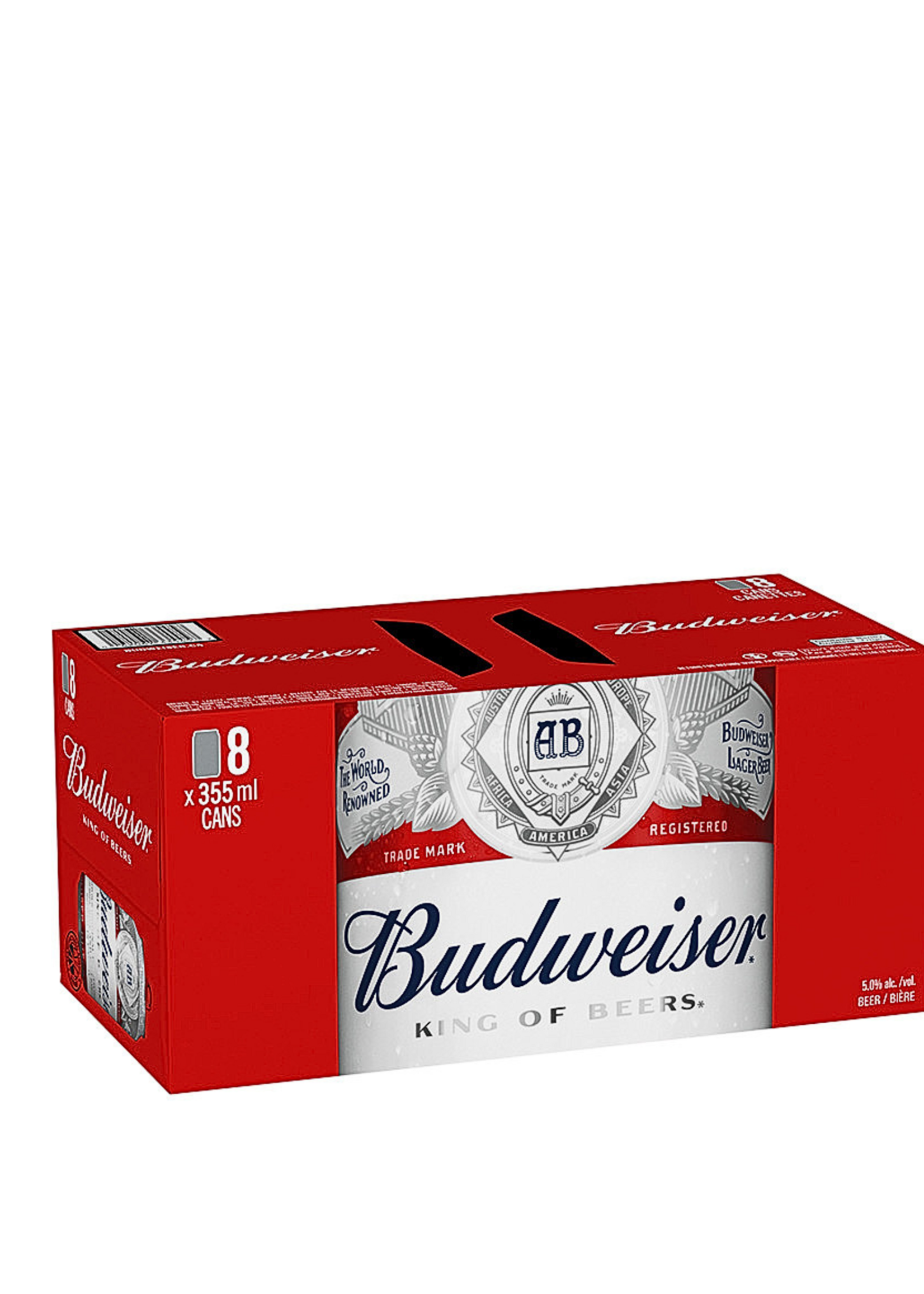 Budweiser Budweiser 355ml 8 Pack Cans