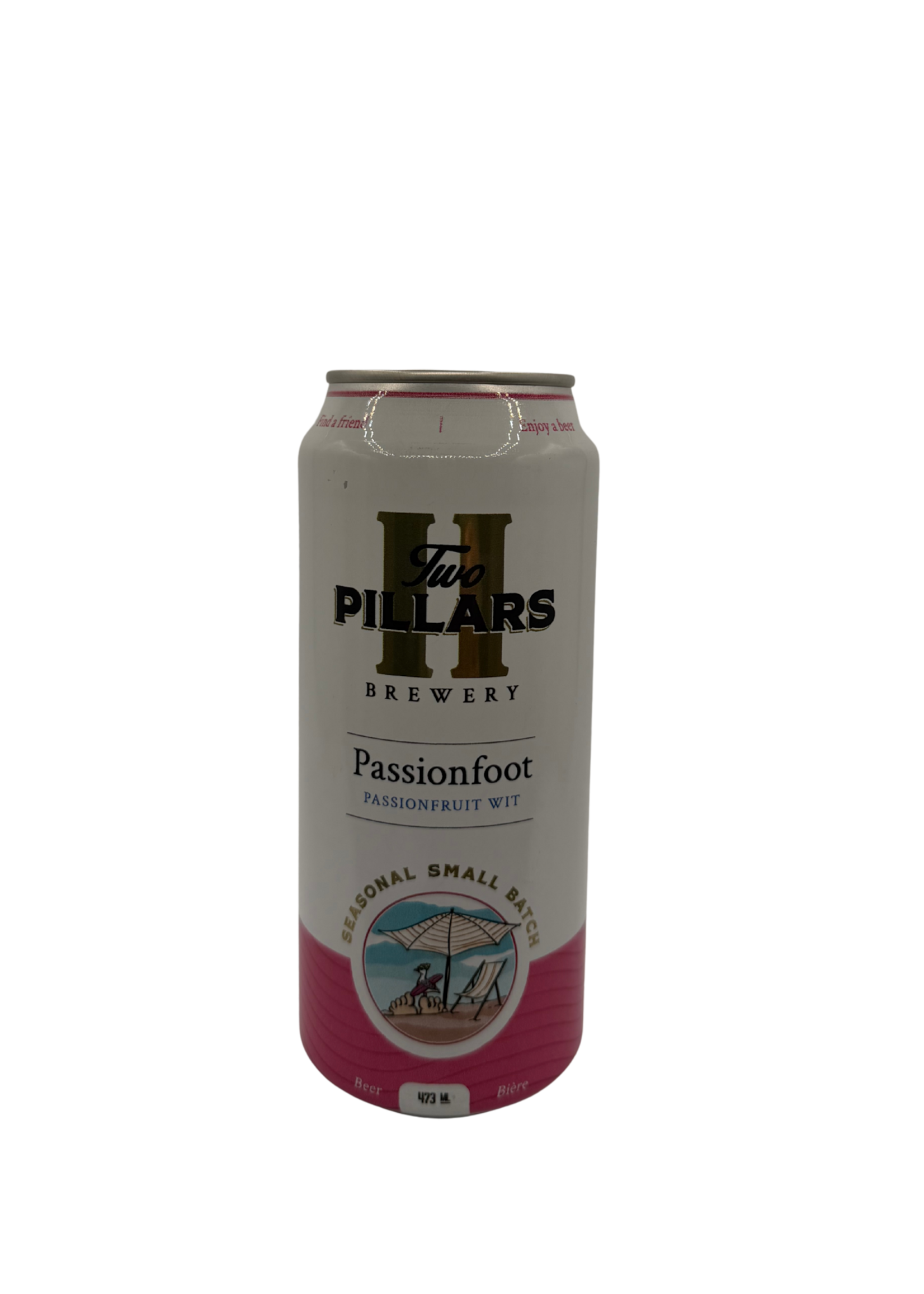 Two Pillars Brewery Two Pillars Brewery Passionfoot Passionfruit Wit 473ml
