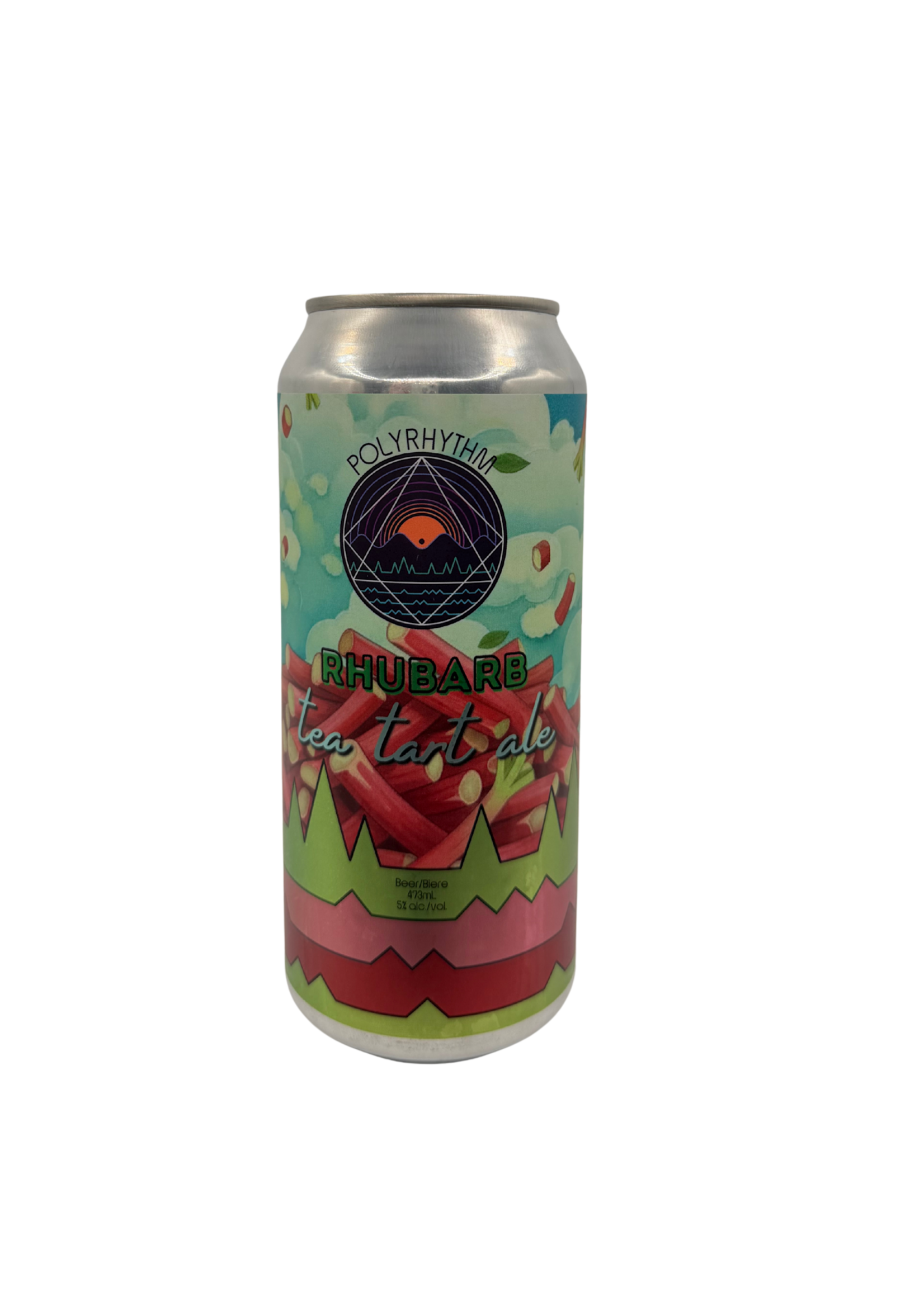 Polyrhythm Brewing Polyrhythm Brewing Rhubarb Tea Tart Ale 473ml