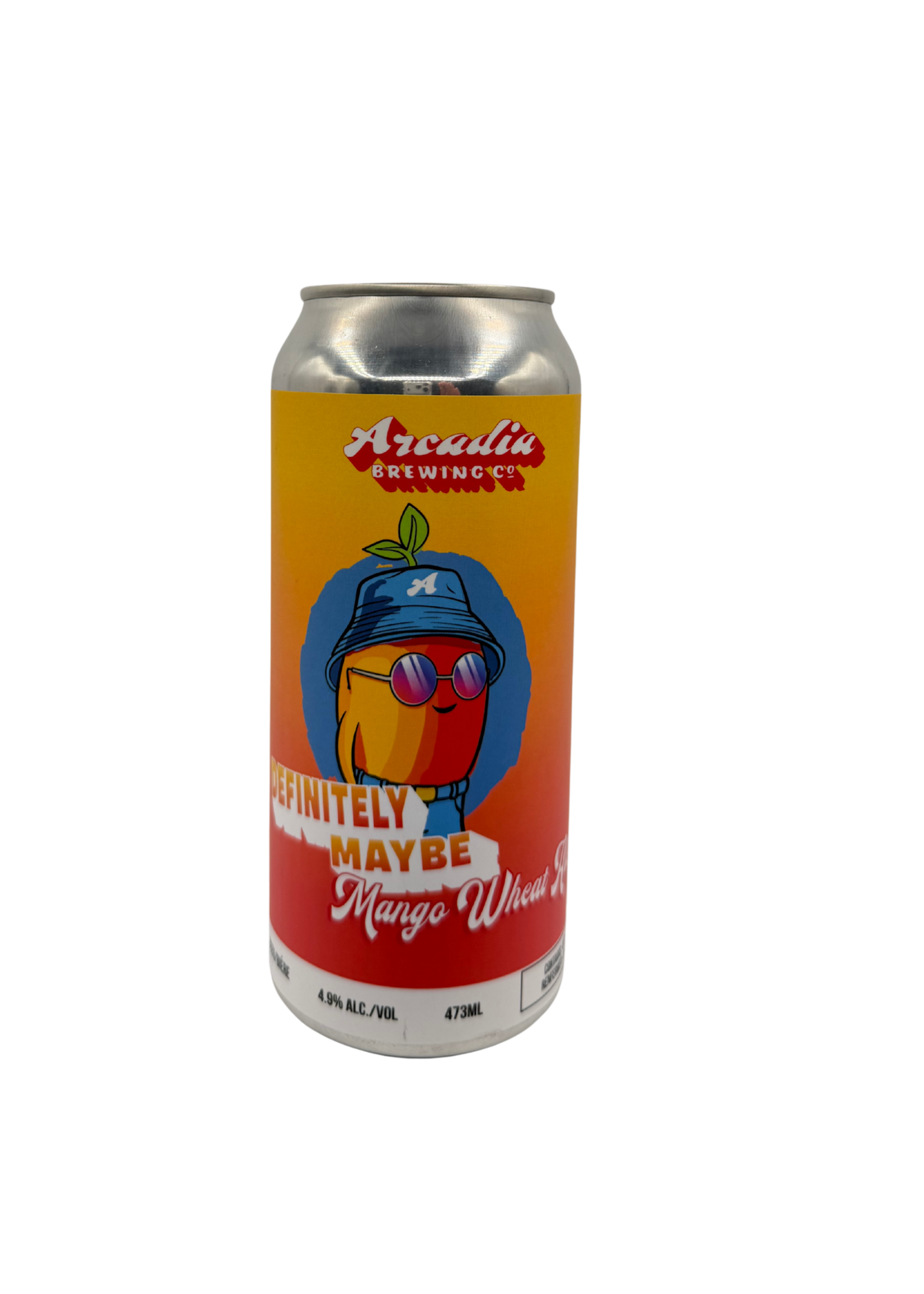 Arcadia Brewing Arcadia Brewing Definitely Maybe Mango Wheat Ale 473ml